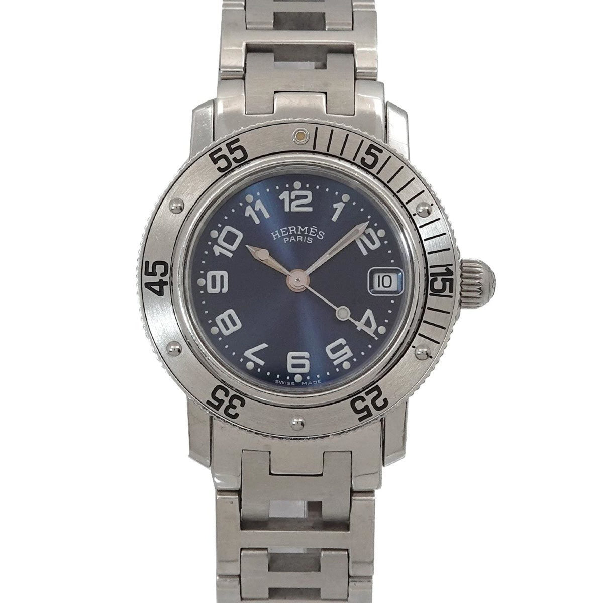 Hermes CL5 210, blaues Zifferblatt, 28 mm Uhr