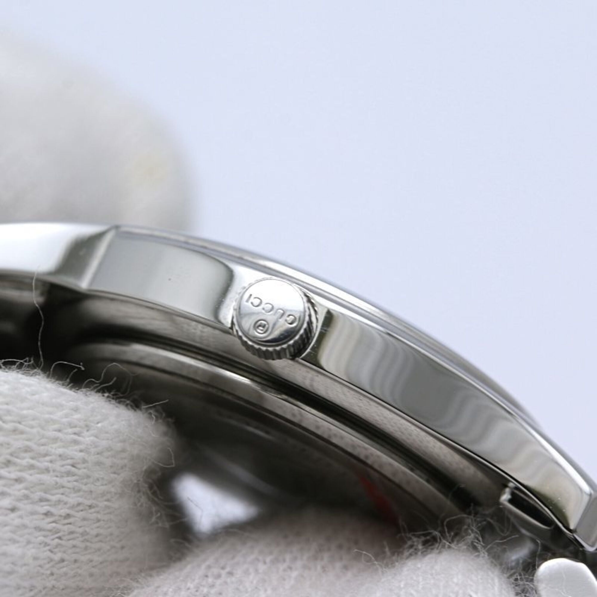 GUCCI G-Class 11-Diamond Watch YA055504 5500L Women's Stainless Steel 40448