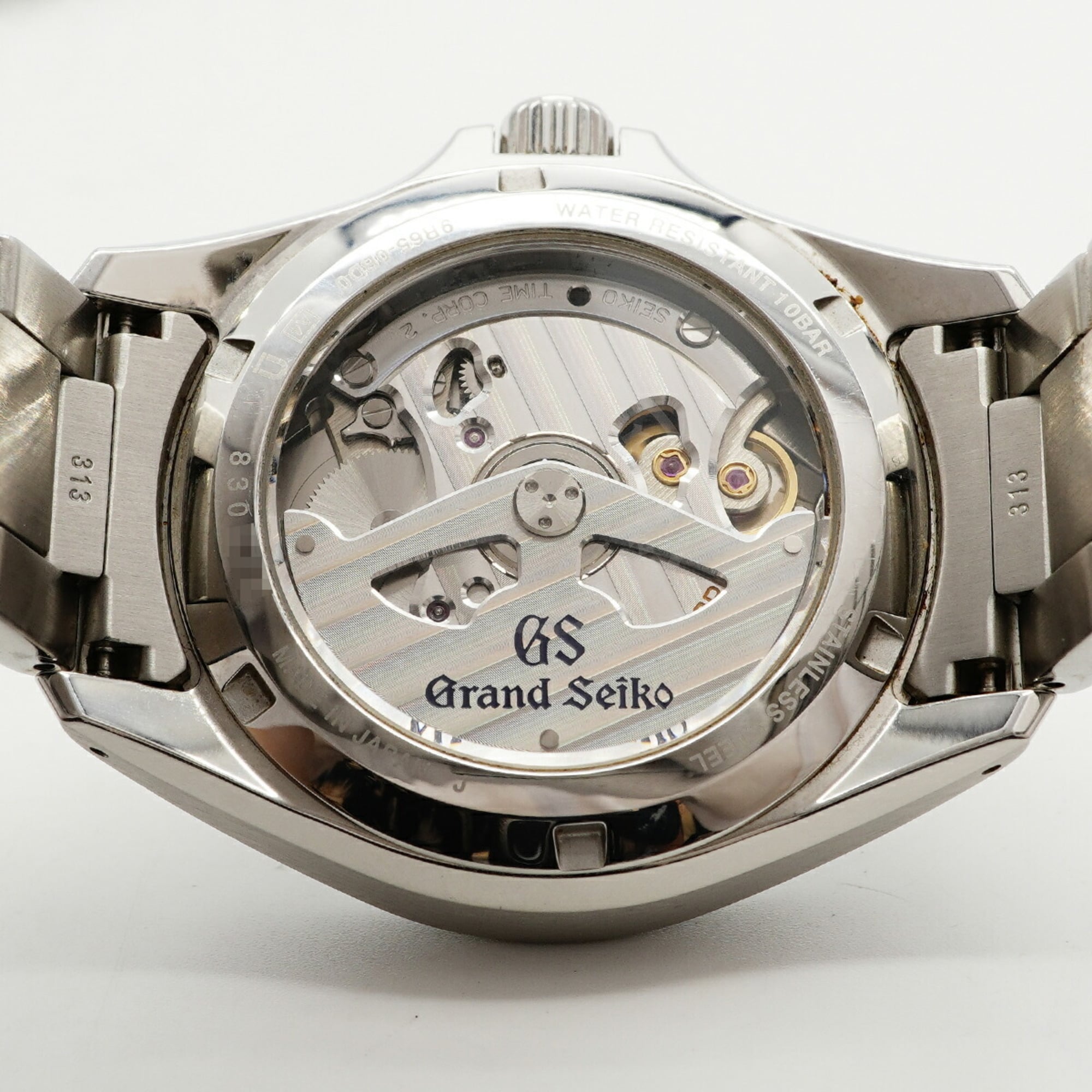 Grand Seiko Grand master SBGA273/9R65-0BD0 Grey Dial 38mm Watch