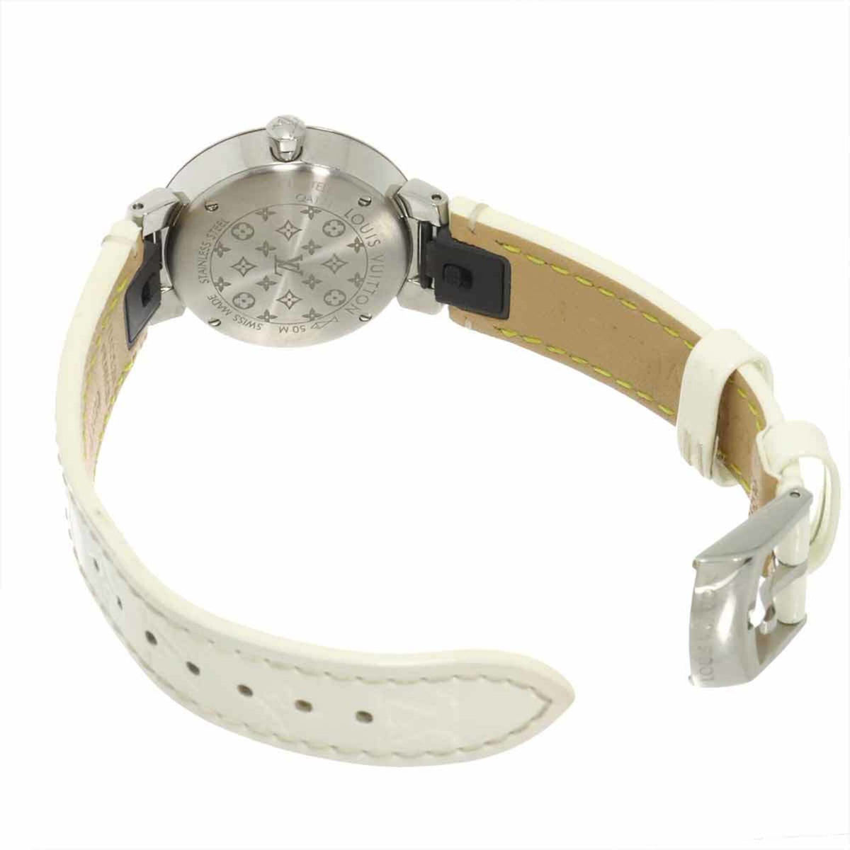 Louis Vuitton Tambour PM Kobe Store QA171, marineblaues Zifferblatt, 28 mm Uhr
