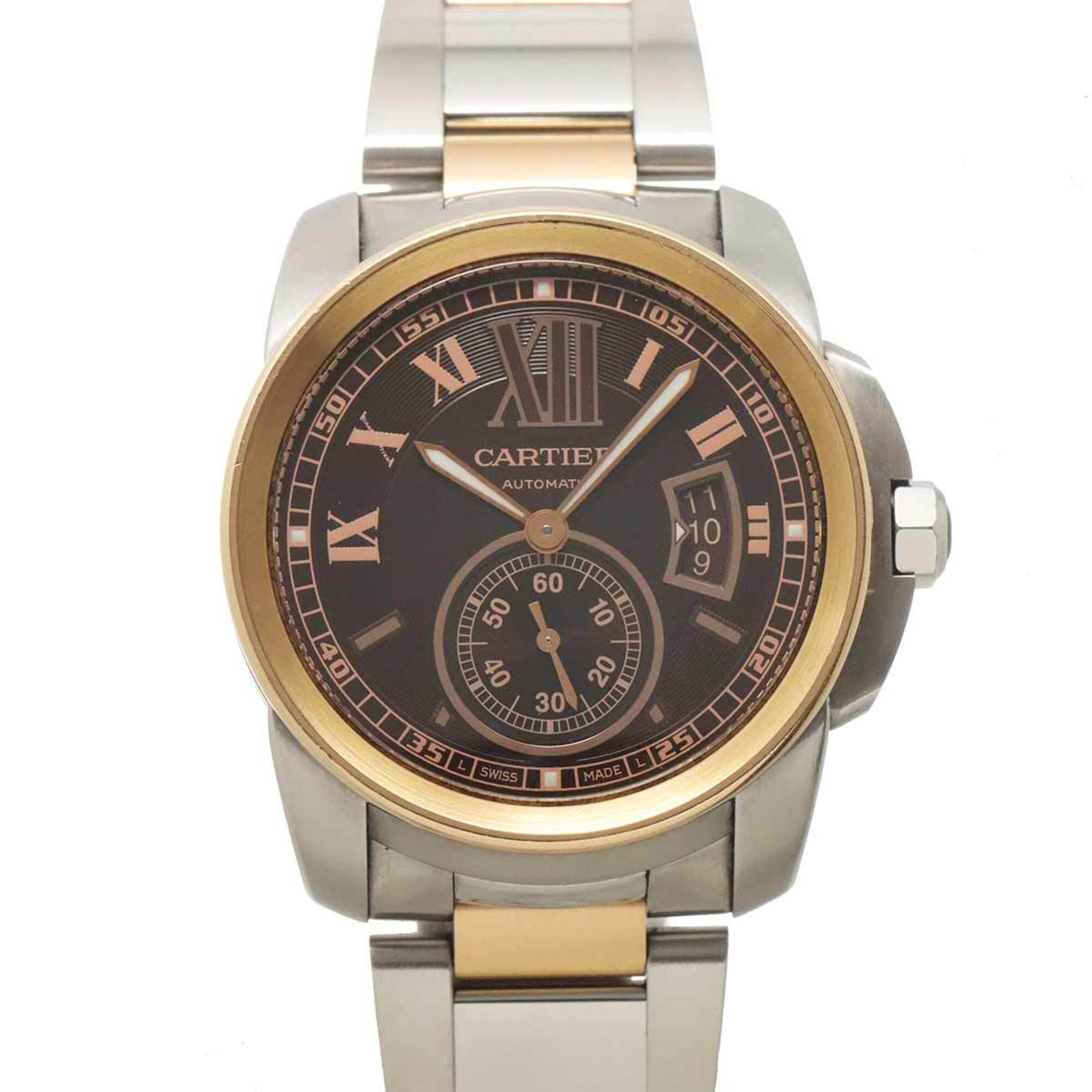 Cartier Calibre W7100050 Brown Dial 42mm Watch