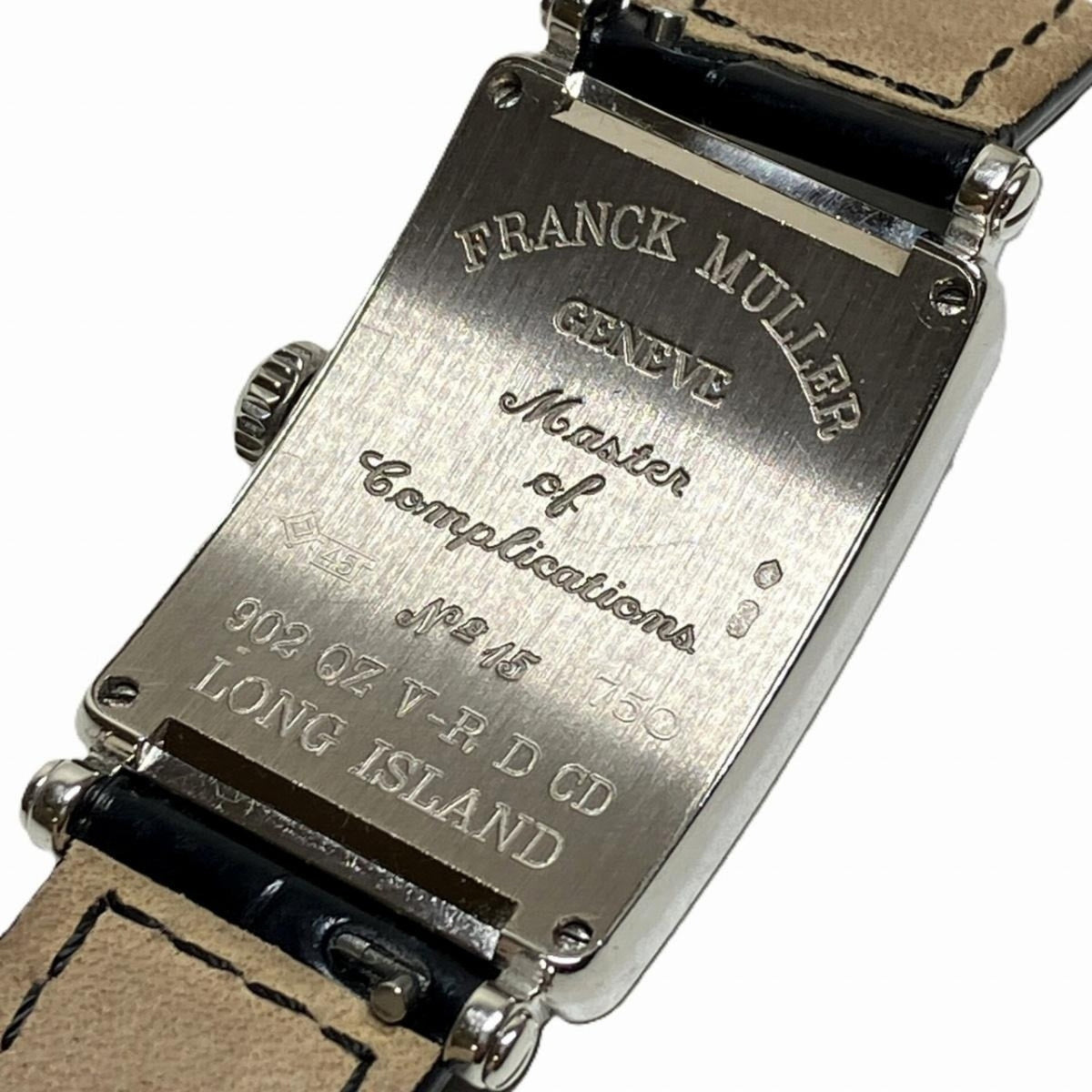 Franck Muller Long Island Ensemble Diamond 902QZ VR D CD Silber Zifferblatt 23 mm Uhr