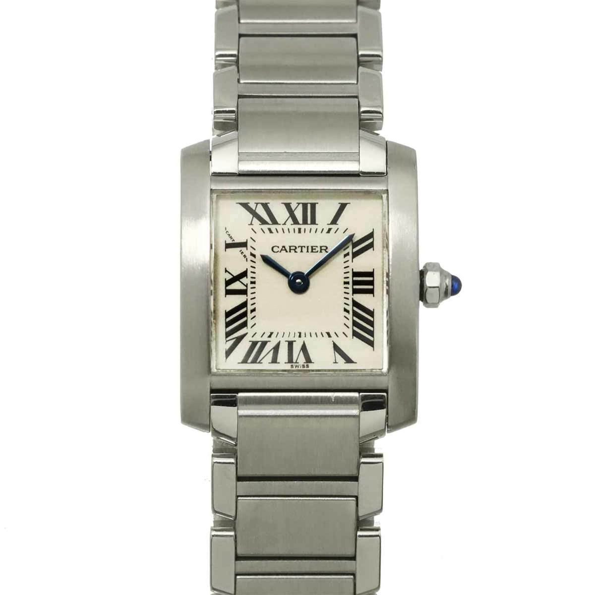 Montre Cartier Tank Française SM W51008Q3 Ivoire Cadran 20 mm
