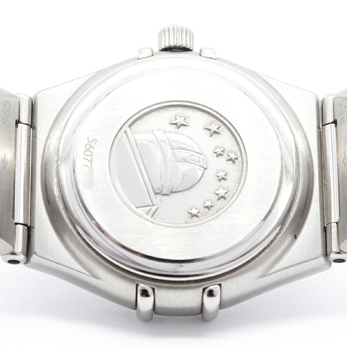 Omega Constellation 12-Diamond 1562.65 Pink Dial 22mm Watch