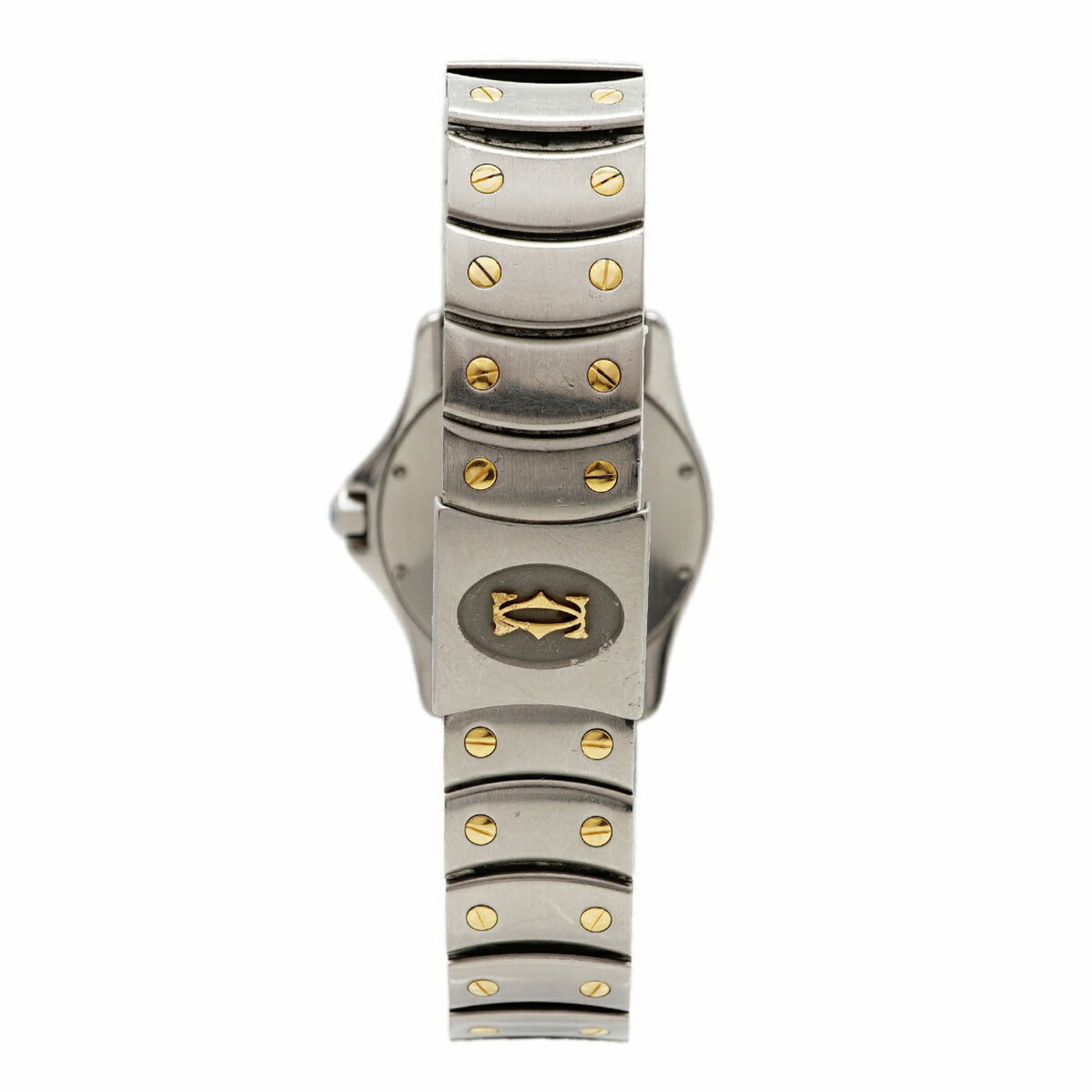 Cartier Santos Ronde MM W20037R3 Ivory Dial Watch (Boys' Size)