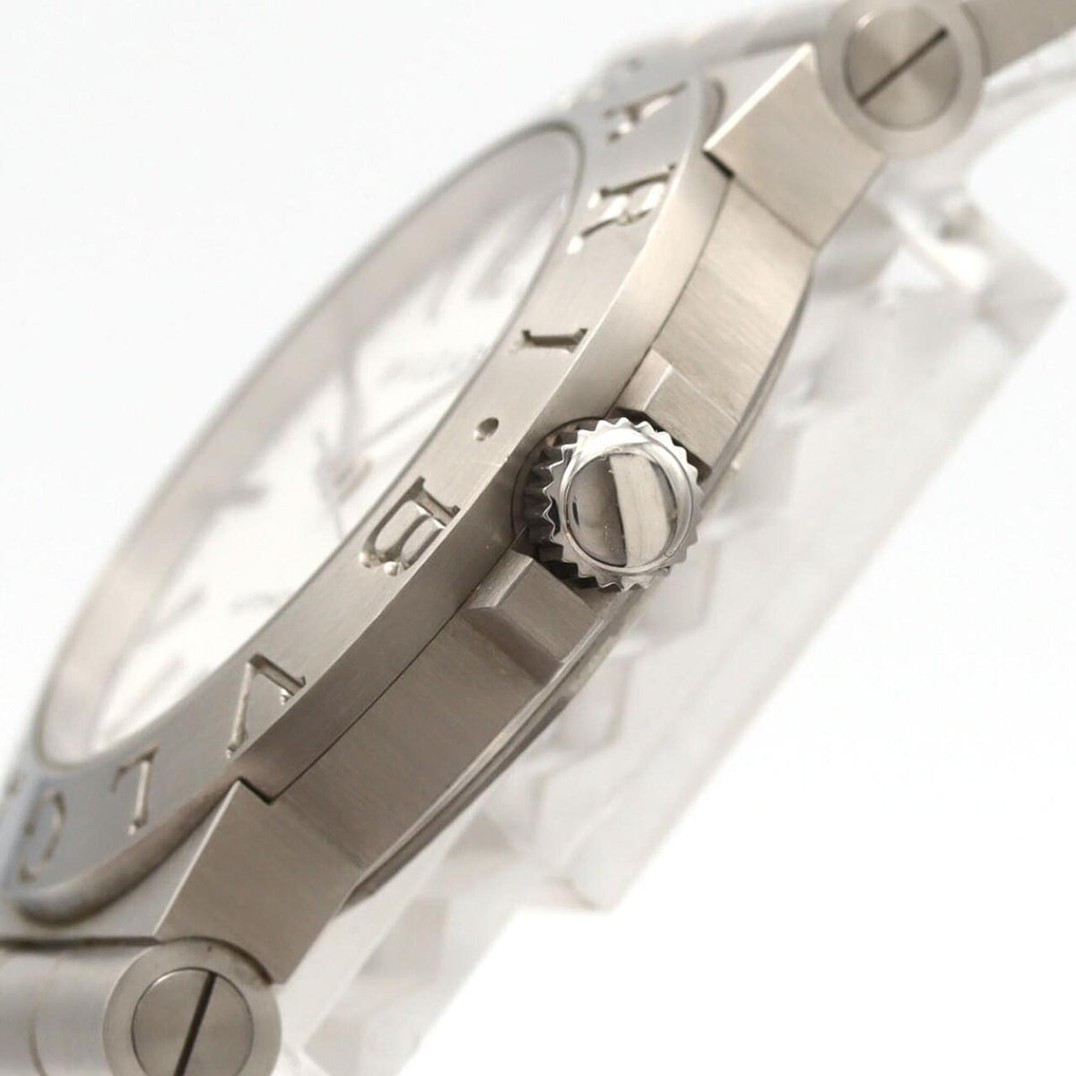 Bulgari Diagono Sport White Dial 35mm Watch
