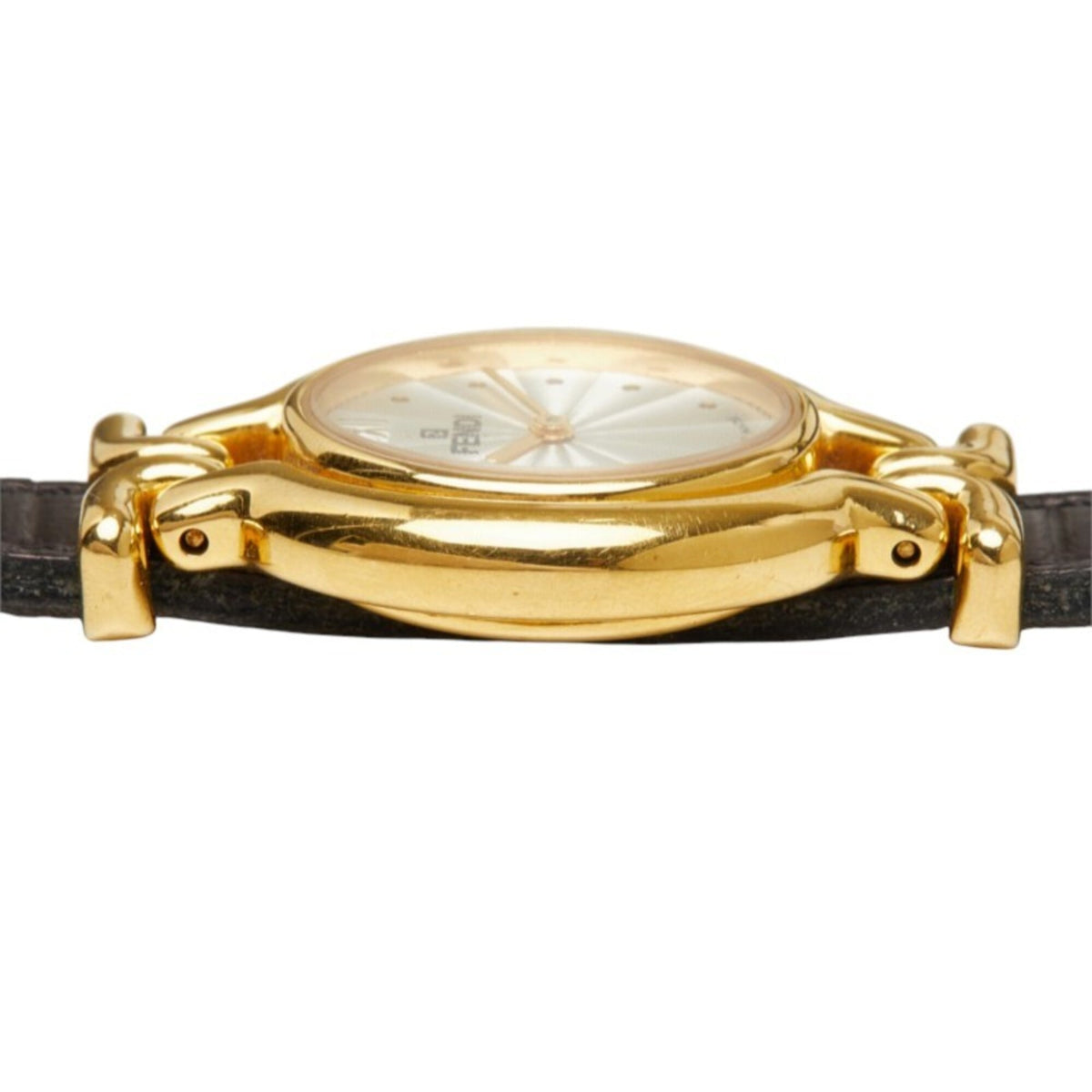 Fendi Chameleon 640L horloge met witte wijzerplaat, 24 mm