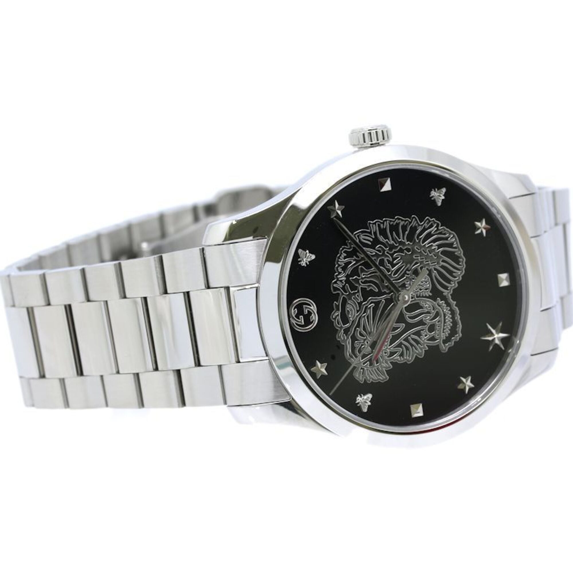 Montre Pour Hommes GUCCI G-Timeless YA1264125 126.4 en acier inoxydable /40427