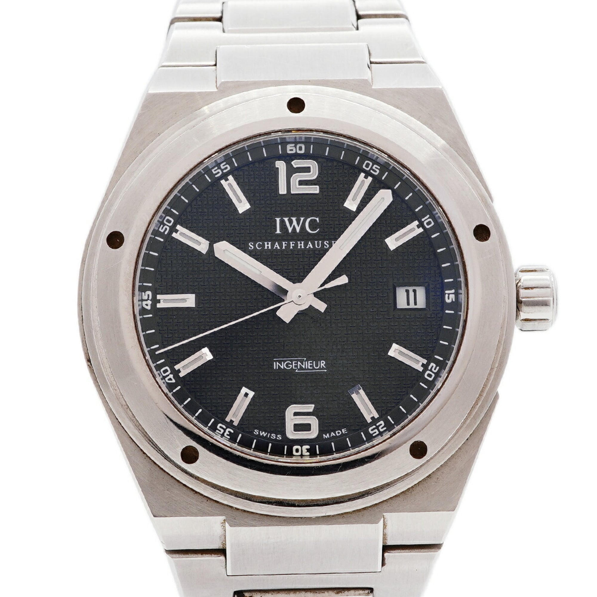 IWC Schaffhausen Ingenieur IW322701 Black Dial 42mm Watch