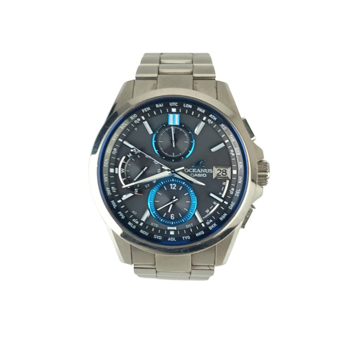 Montre Casio OCEANUS Classic Line OCW-T2600-1AJF Noir avec cadran de 42 mm