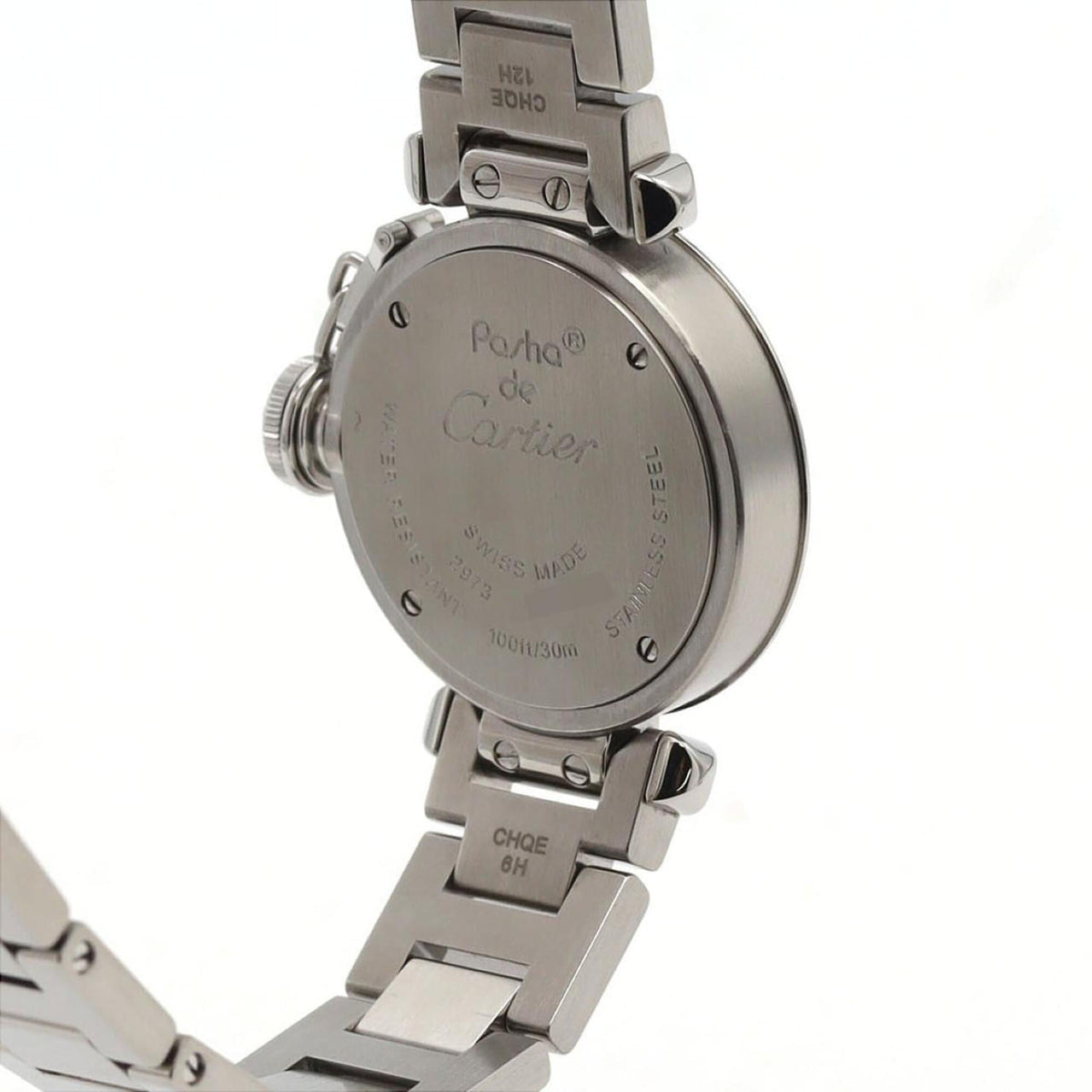Cartier Miss Pasha W3140007 Silver Dial 27mm Watch