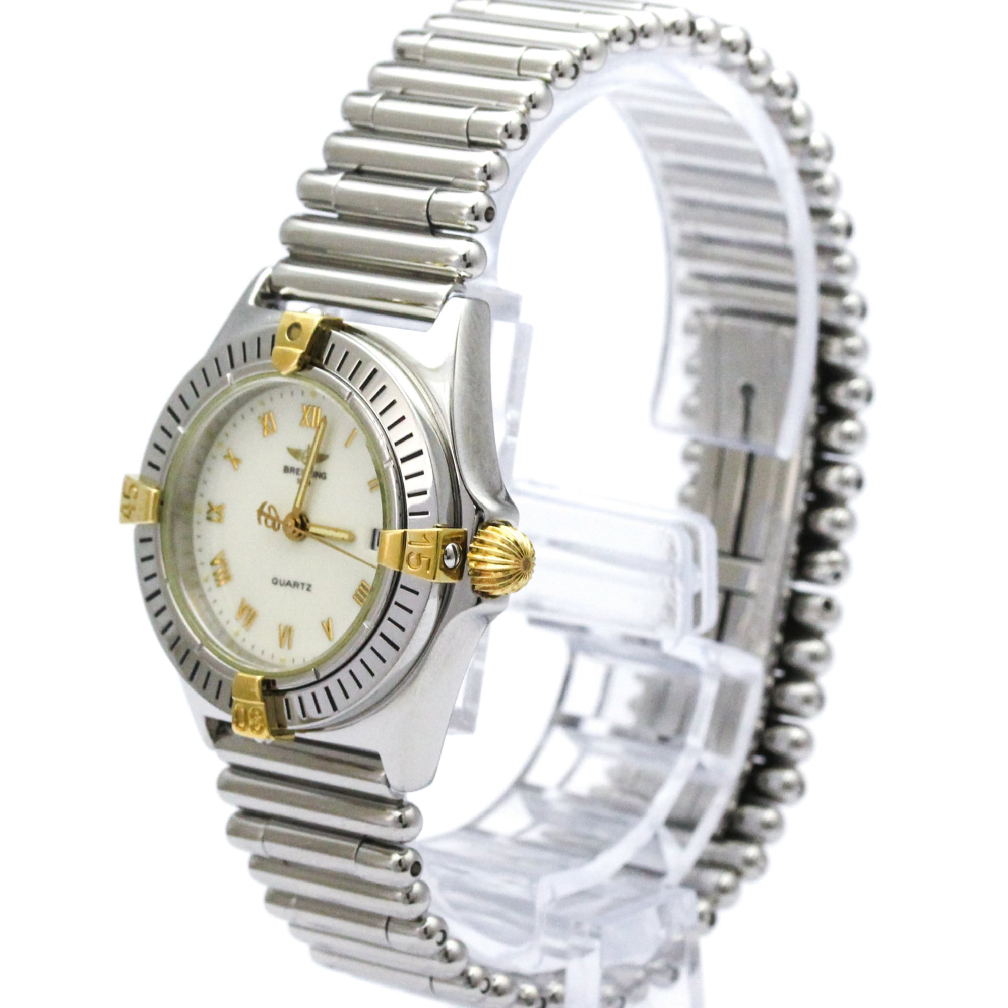 Breitling Callistino B52043 White Dial 28mm Watch