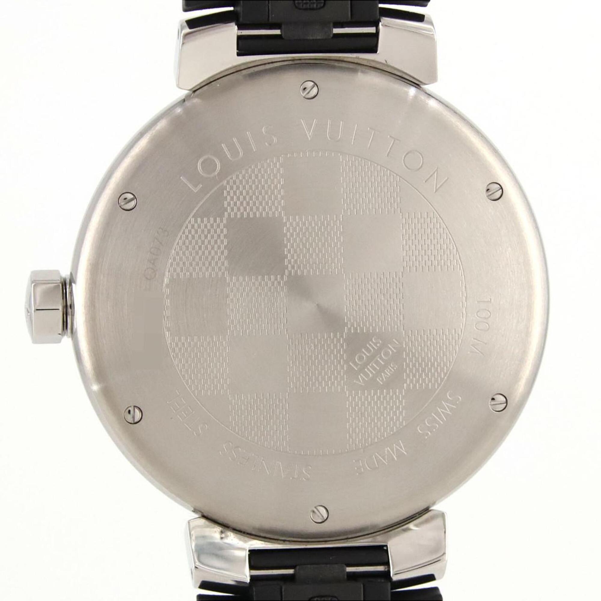 Louis Vuitton Tambour QA073 Black Dial 41mm Watch