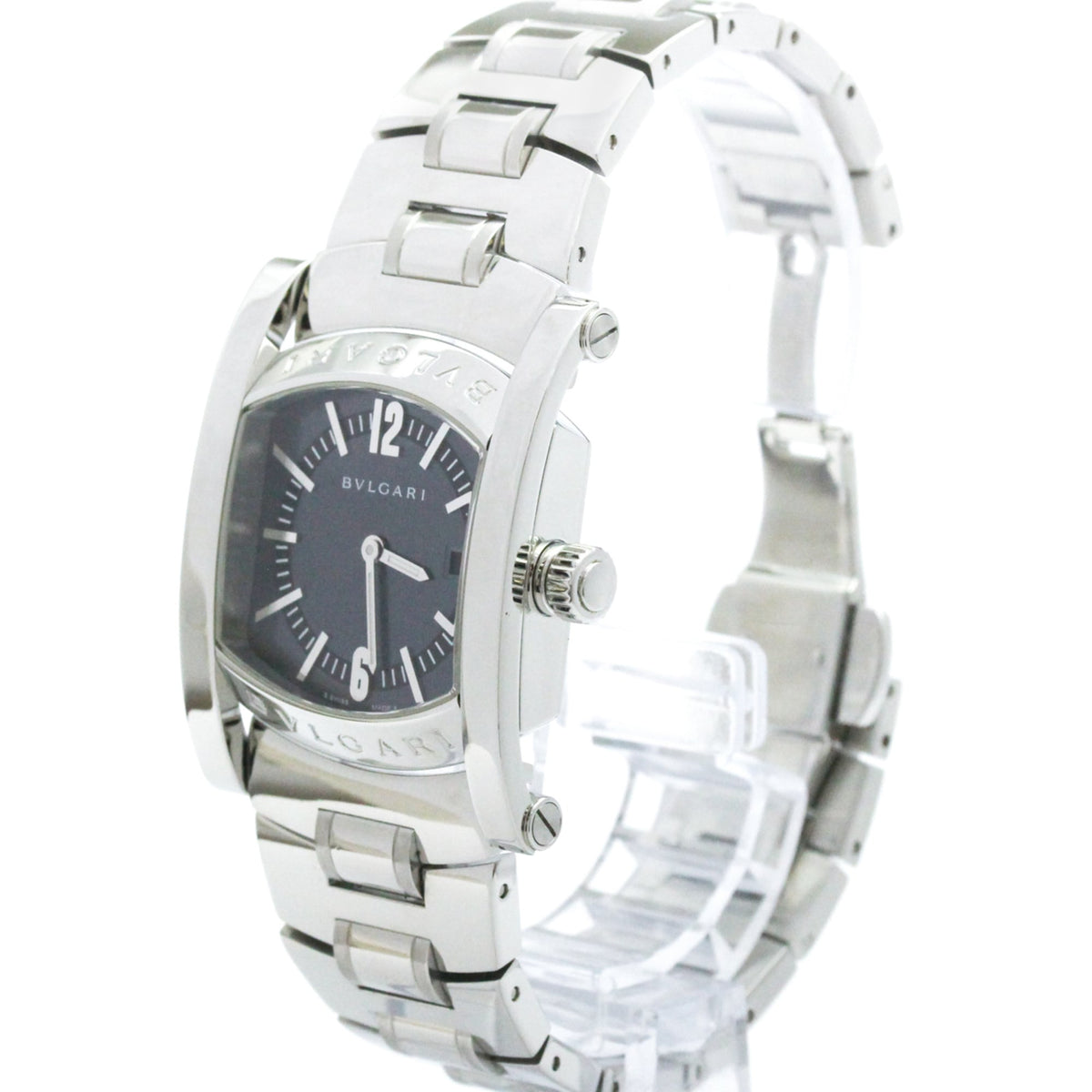 Bvlgari Assioma AA39S met grijze wijzerplaat 39mm Horloge