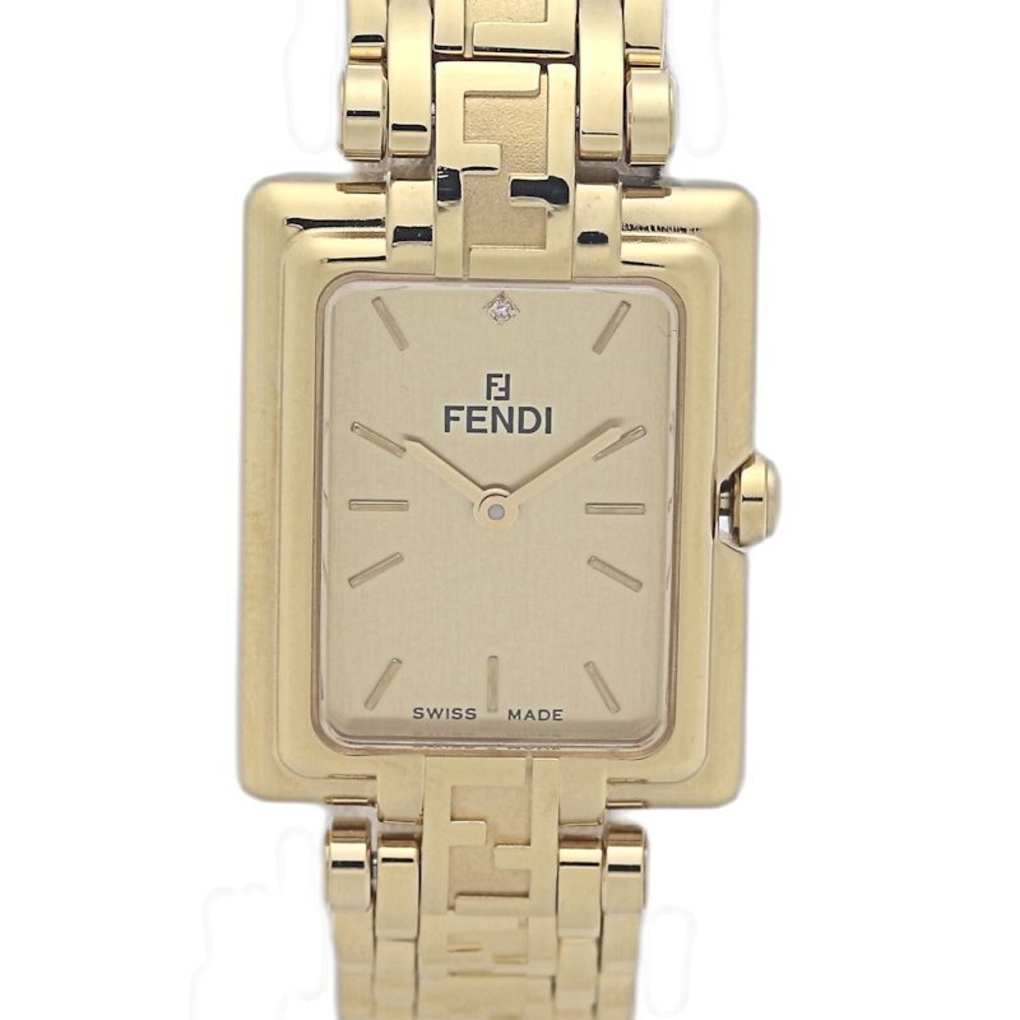 FENDI Orologi Square 730L Women's Watch GP 130502