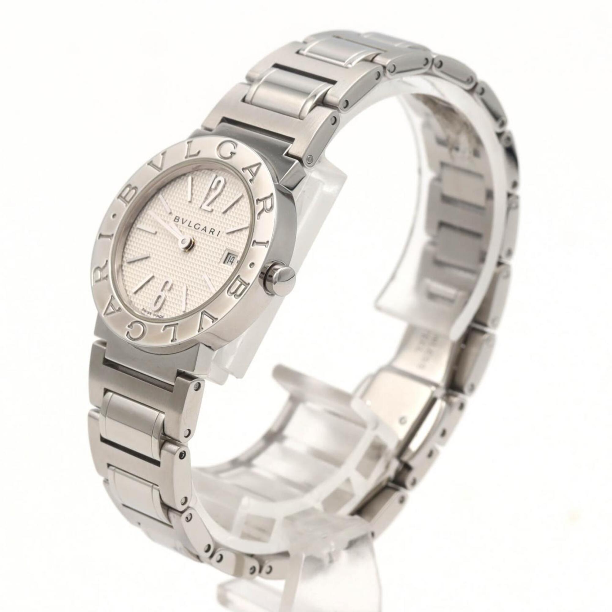 Montre Bvlgari Bulgari 101353/BBL26S/BB26WSSD Blanc avec cadran de 26 mm