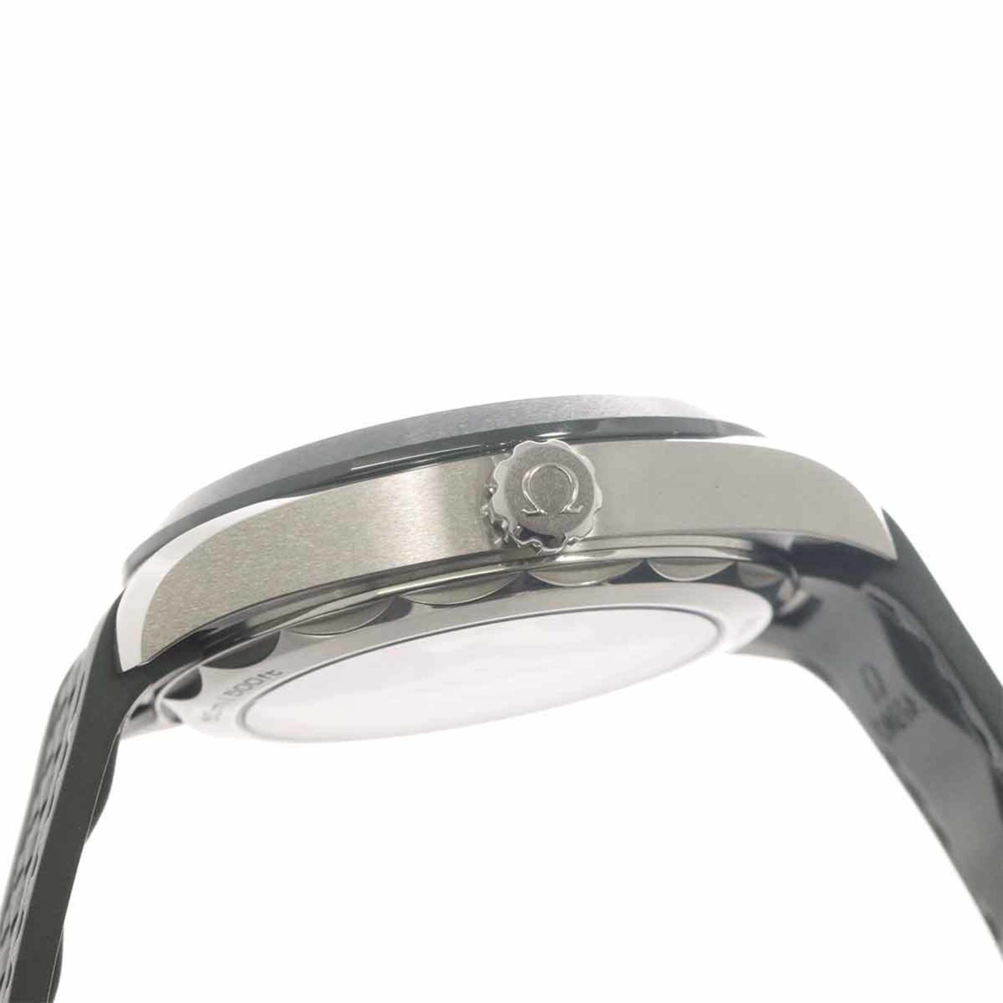 Omega Seamaster Aqua Terra GMT Worldtimer Master Co-Axial 220 32 43 22 10 001 Green Dial 43mm Watch