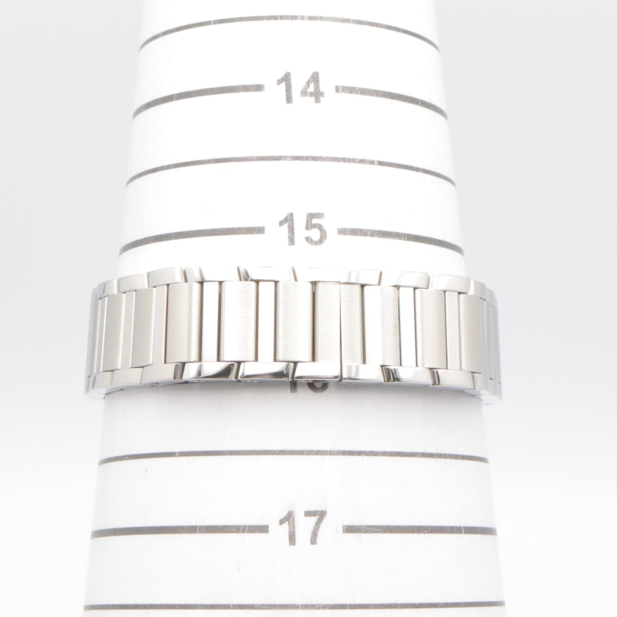 Cartier Tank francaise W4TA0020 Silver Dial Stainless steel 21mm Watch