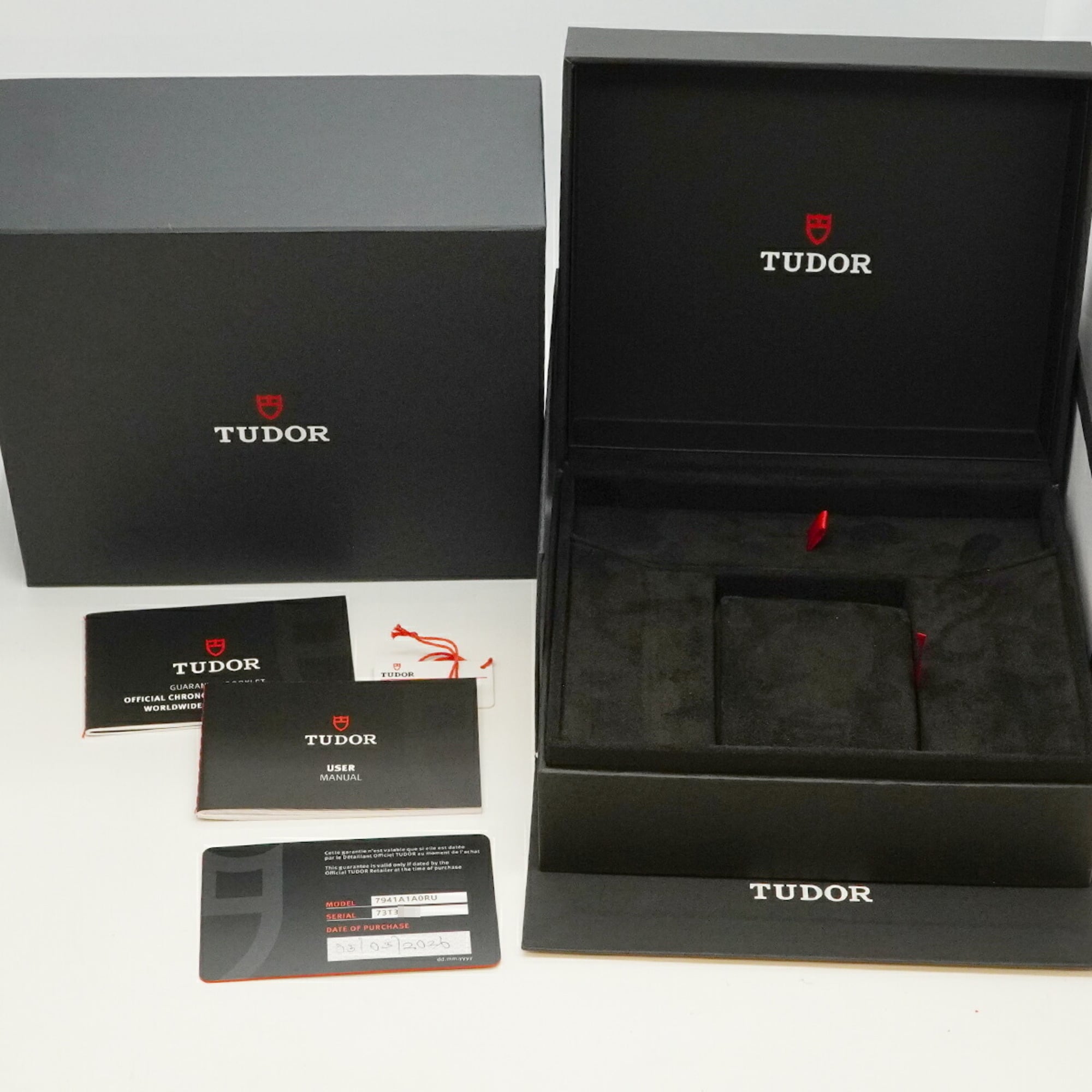 Tudor Black Bay 7941A1A0RU Black Dial 40mm Watch