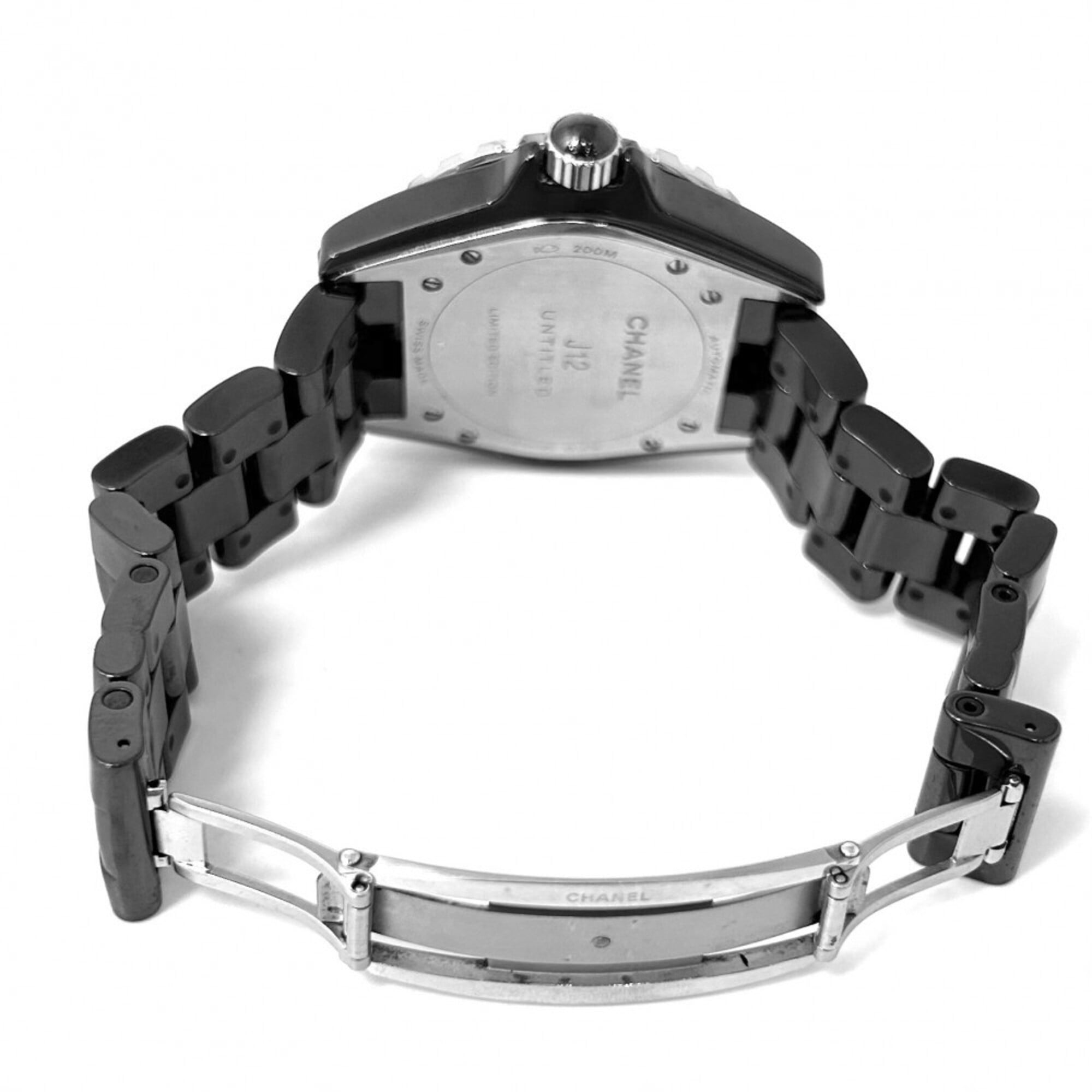 Chanel J12 H5581 Black Dial 38mm Watch