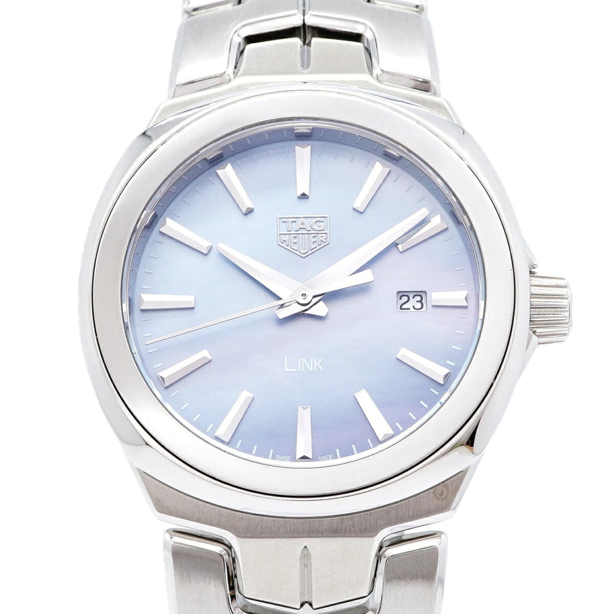 TAG Heuer Link Date WBC1311 horloge met blauwe wijzerplaat, 31 mm