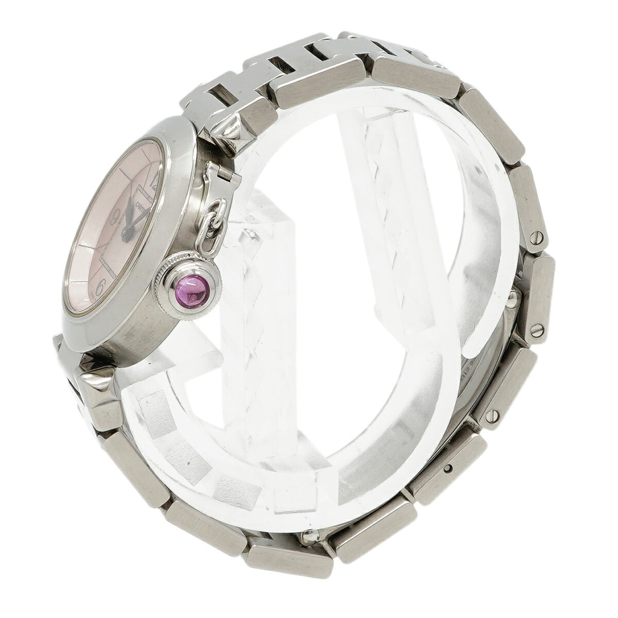 Cartier Miss Pasha W3140008 Pink Dial 26mm Watch
