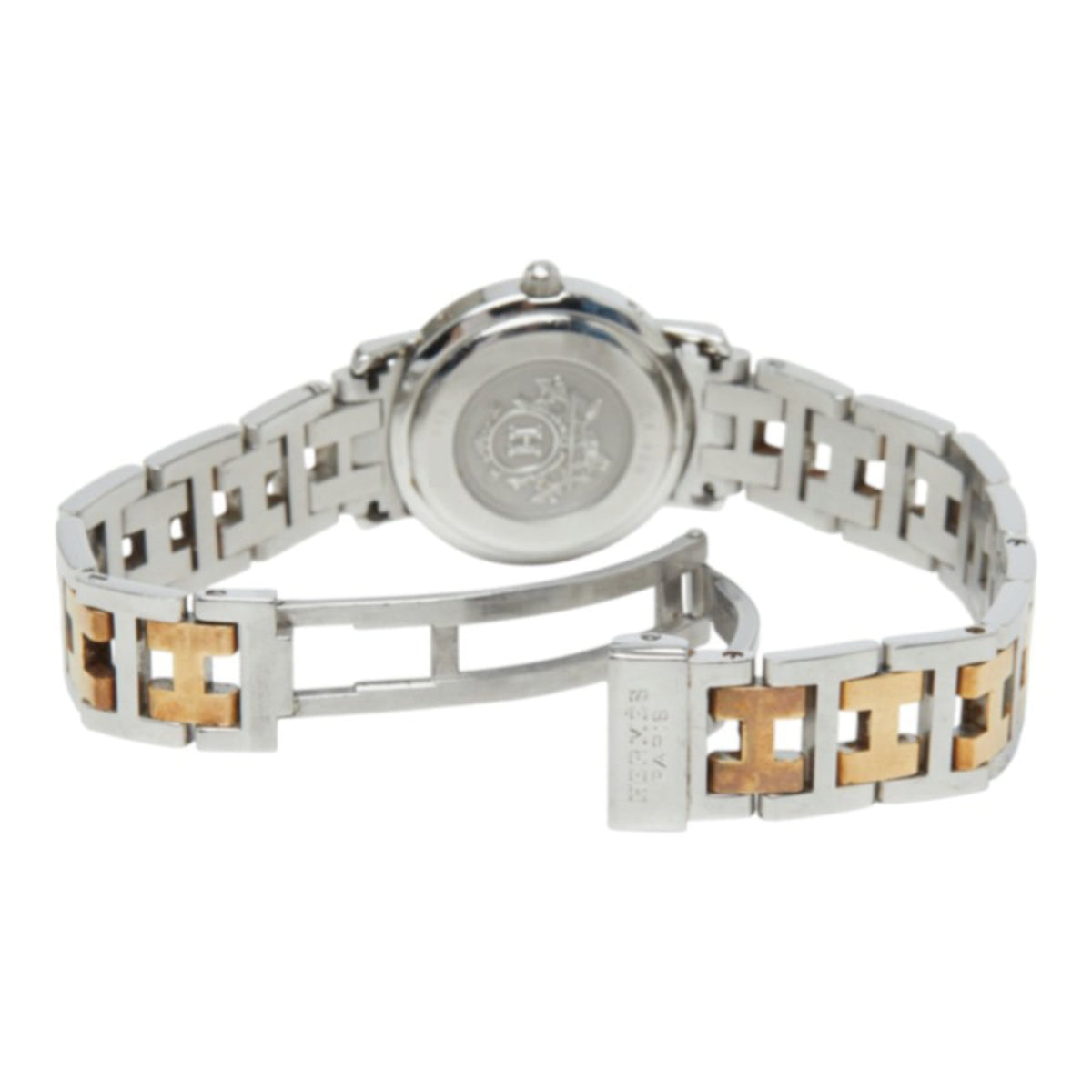 Montre Hermes Clipper CL4.220 Blanc avec cadran de 24 mm