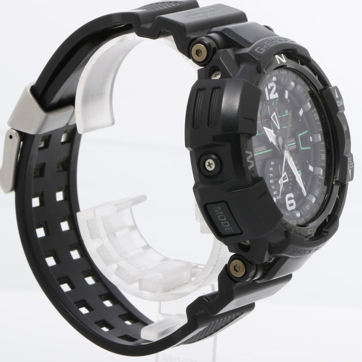 CASIO GSHOCK MASTER OF G AIR GRAVITYMASTER GWA11001A3JF Black Resin Men's Analog Watch