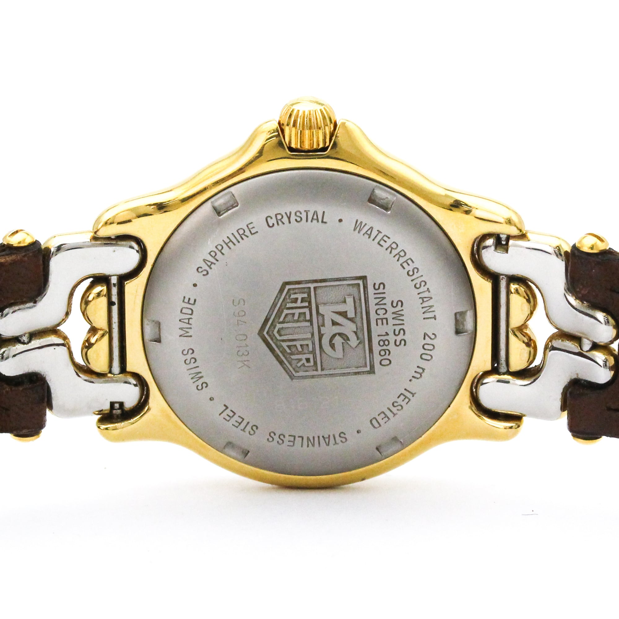 TAG HEUER Sel Professional Gold Plated Quartz Mid Size Watch S94.013K