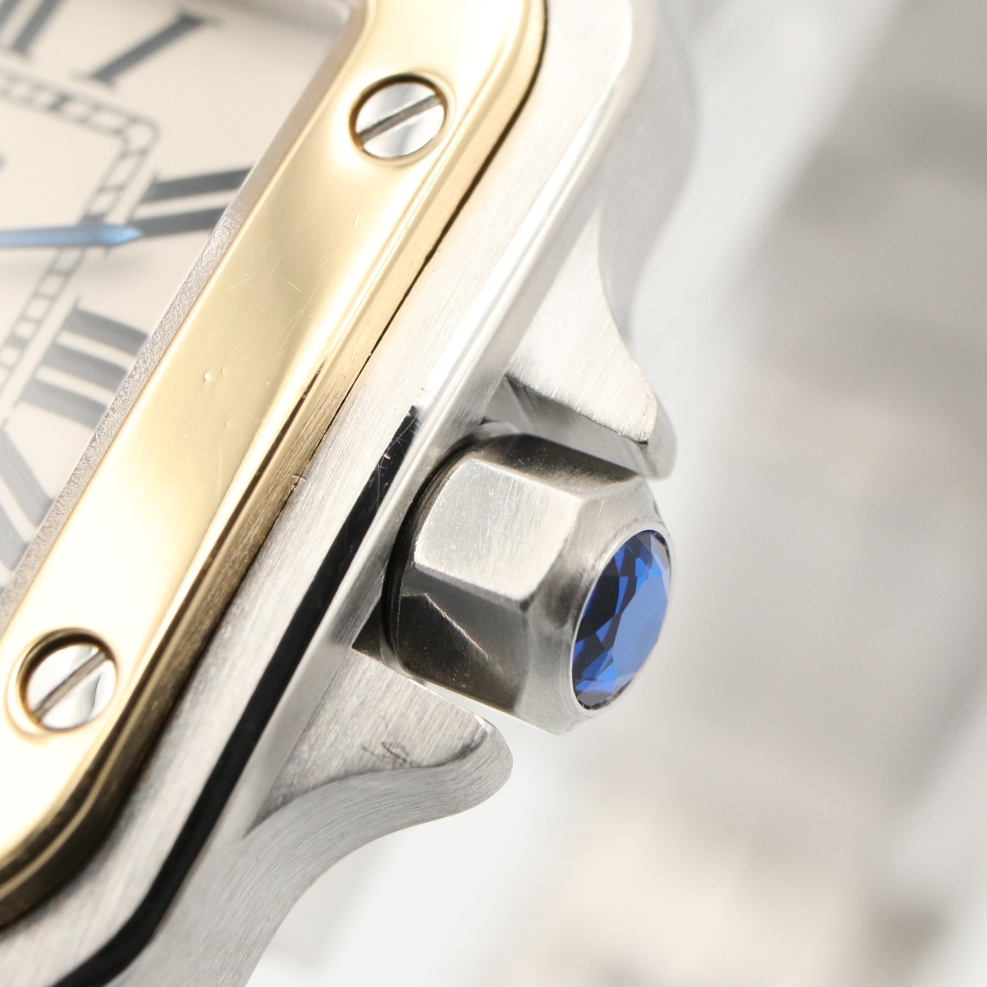 Cartier Santos Galbee SM W20012C4 Silver Dial 23mm Watch