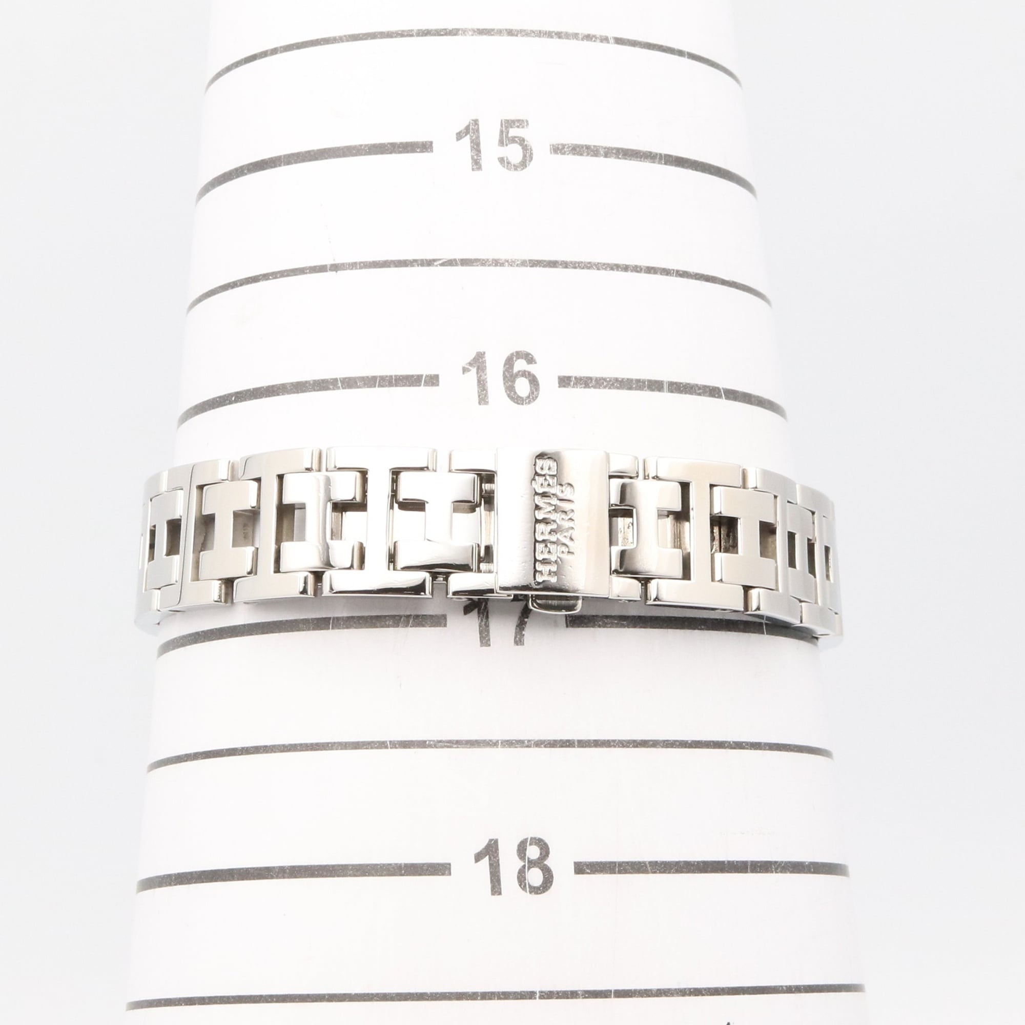 Hermes Clipper CL4.230 Pink Dial Stainless steel 24mm Watch