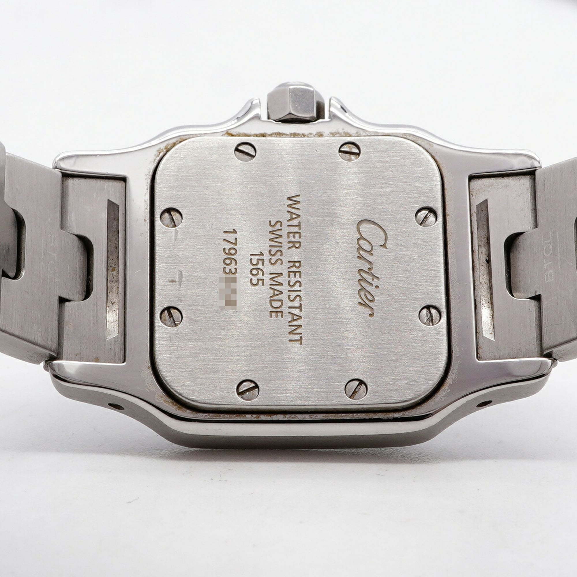 Cartier Santos Galbee SM W20056D6 Ivory Dial 23mm Watch