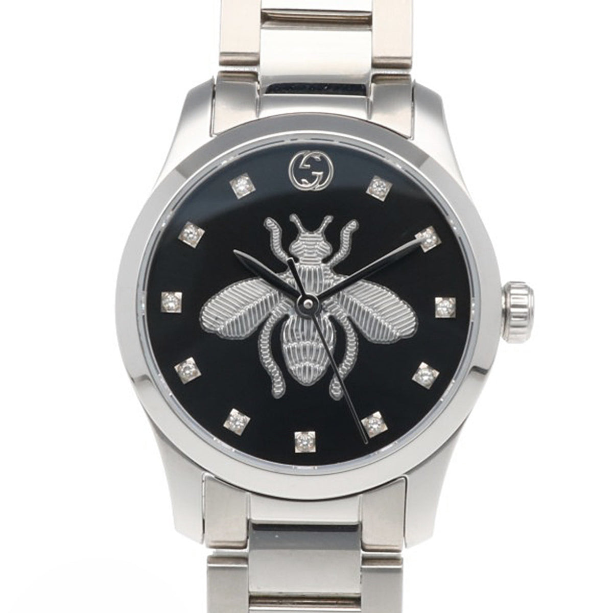 Montre Gucci G-Timeless YA1265024 Noir avec cadran de 27 mm
