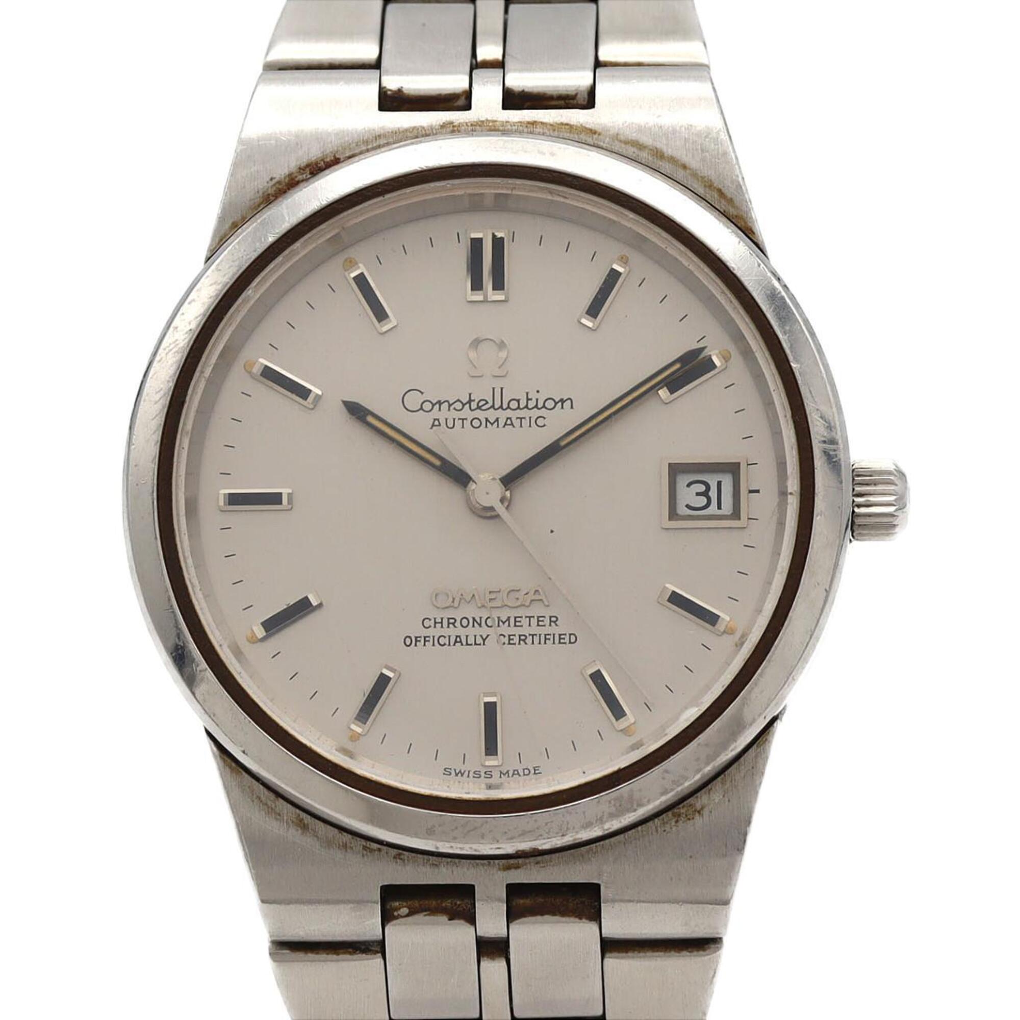 Omega Constellation GZl1j1mz Silver Dial 35mm Watch