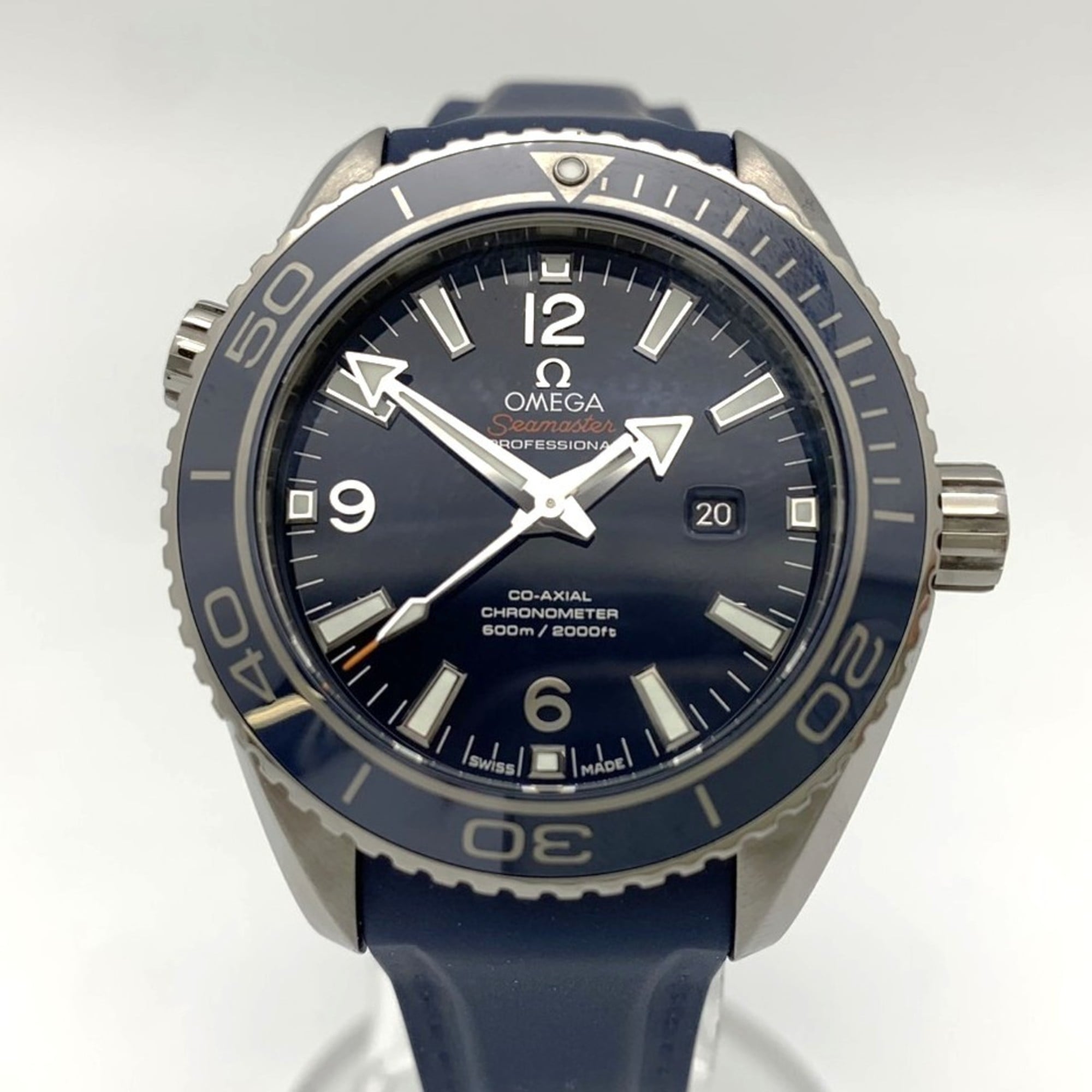OMEGA Seamaster Planet Ocean Date 600M 232.92.38.20.03.001 Co-Axial Automatic Blue Men's Watch ITWZCT9XJGYM
