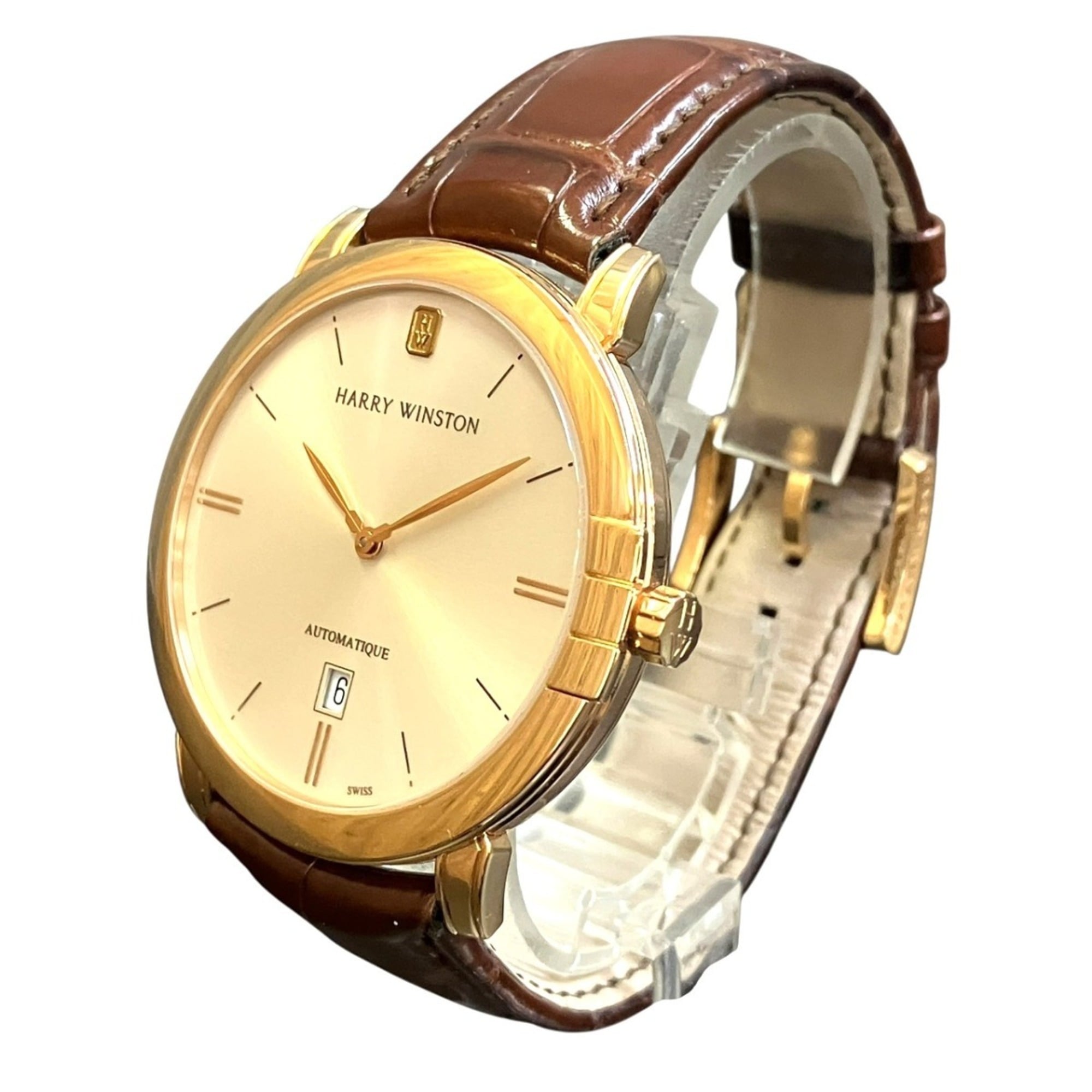 Harry Winston Midnight Date 450MA42RL.W1 051325 Silver Dial 42mm Watch