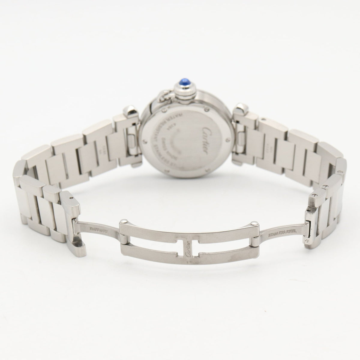 Cartier Pasha de WSPA0021 Silver Dial 30mm Watch