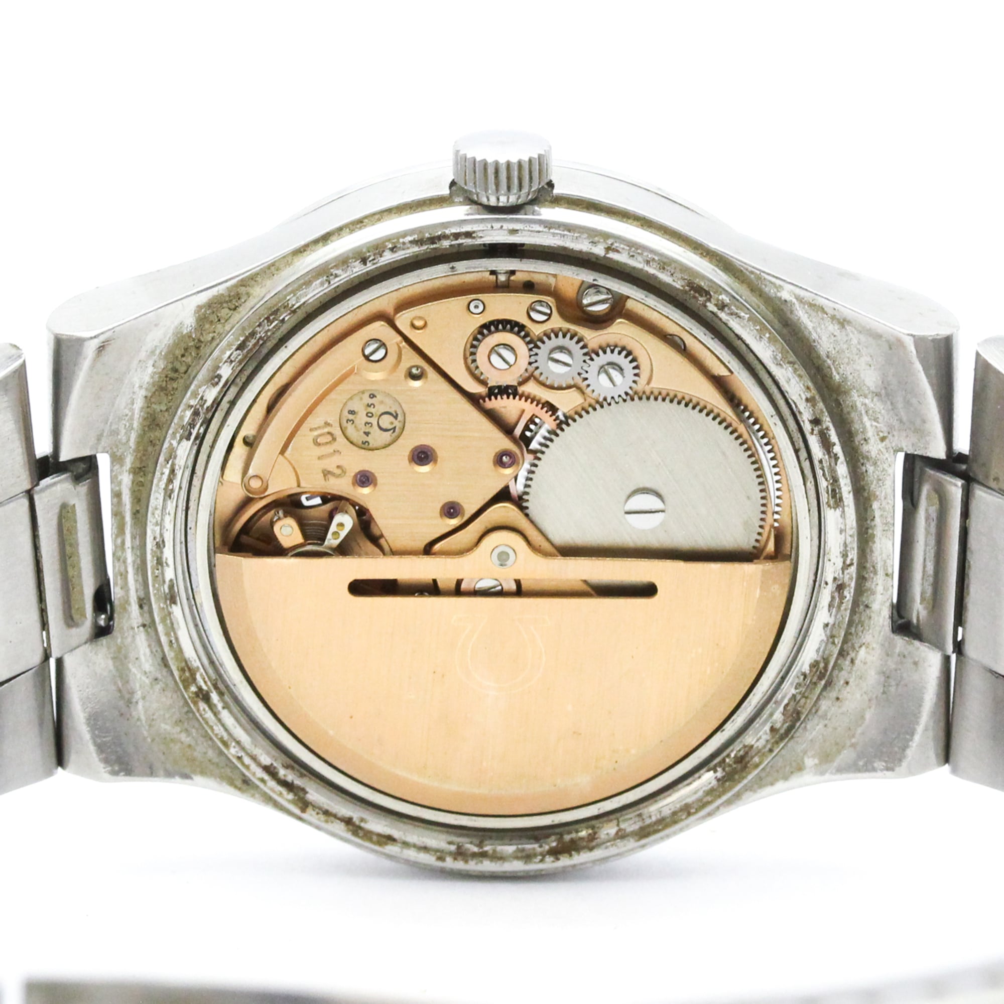 OMEGA Geneve Cal 1012 Steel Automatic Mens 166.0173 Vintage
