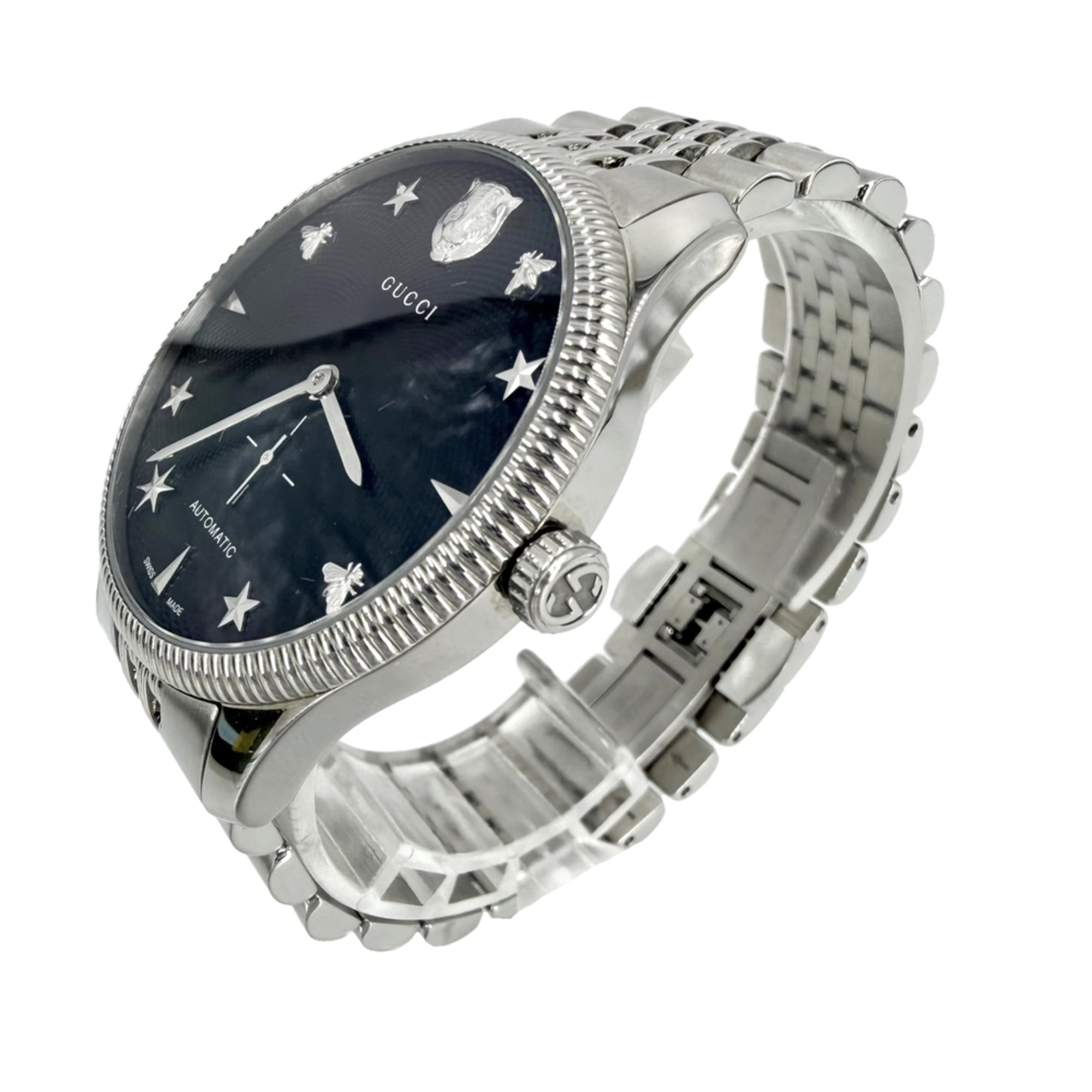 Gucci G-Timeless YA126353 Noir Cadran 40mm Montre