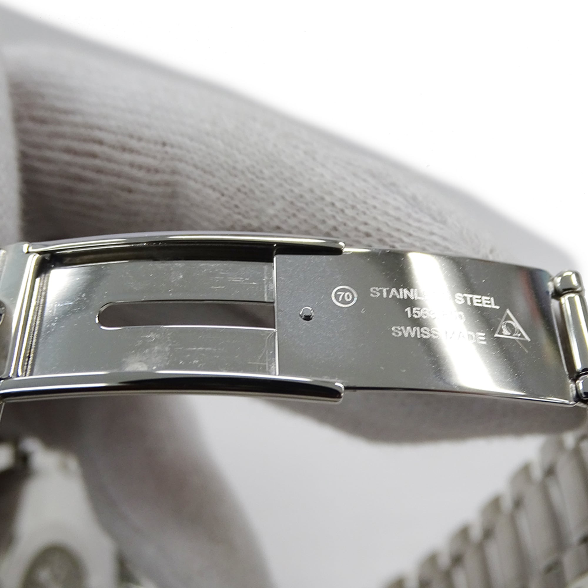 Omega Speedmaster 3513.46 Herrenuhr, Markenuhr, Datum, Chronograph, Automatik, Edelstahl (SS), Silber/Silber