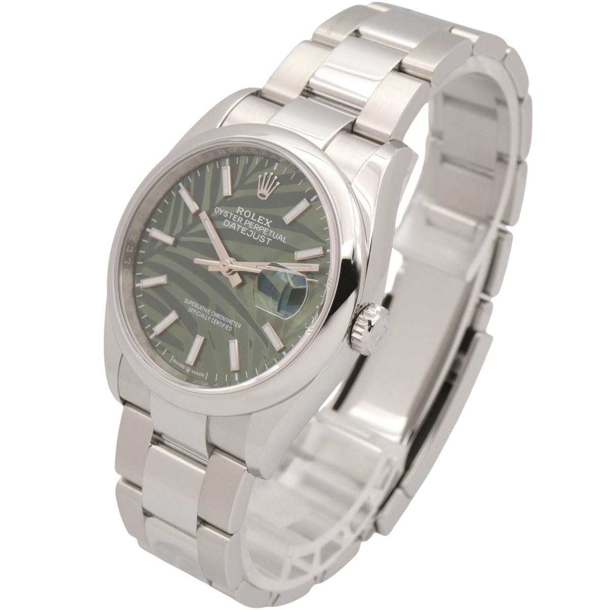 Rolex Datejust 36 126200 Green Dial 36mm Watch