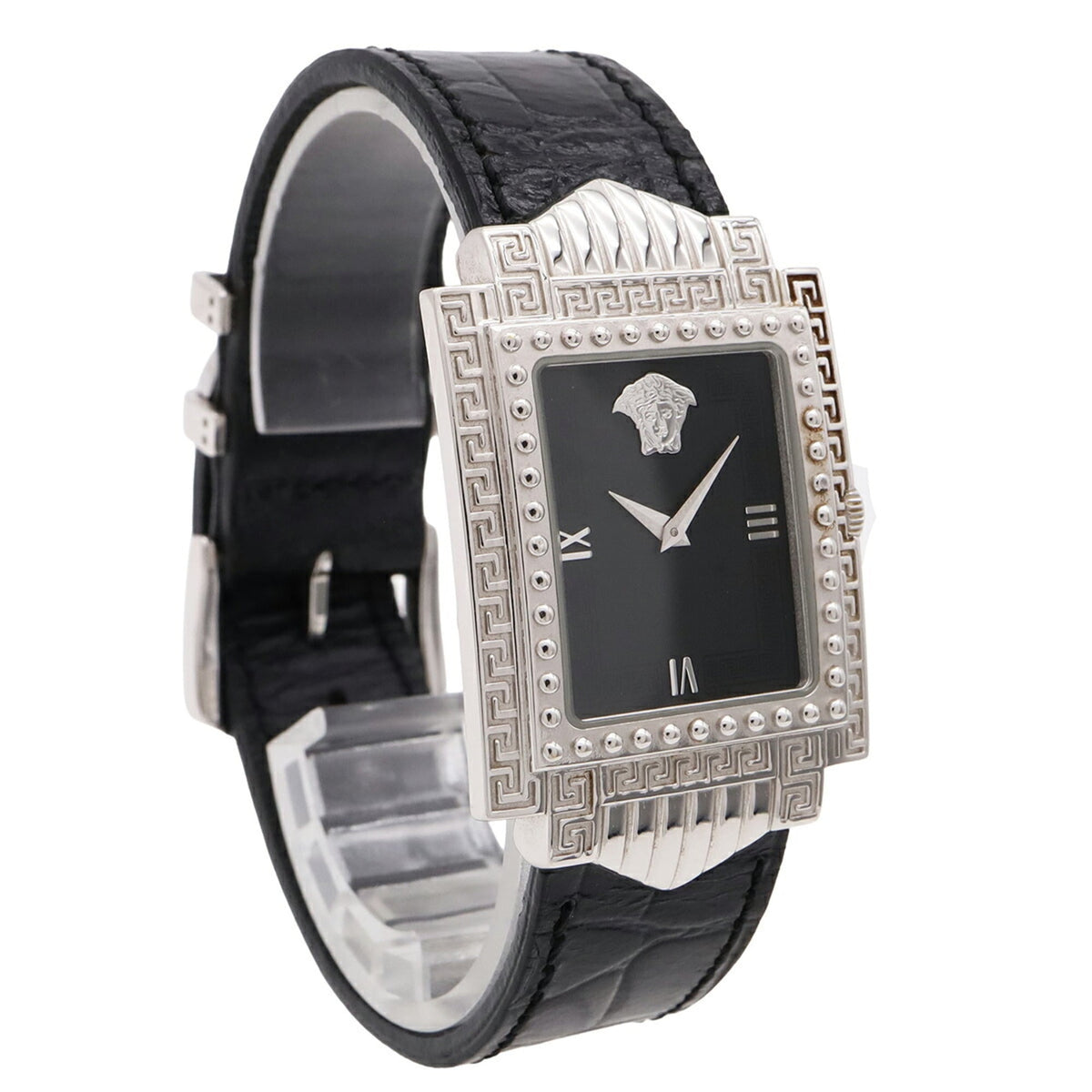 Versace Medusa Schwarz Zifferblatt 27 mm Uhr