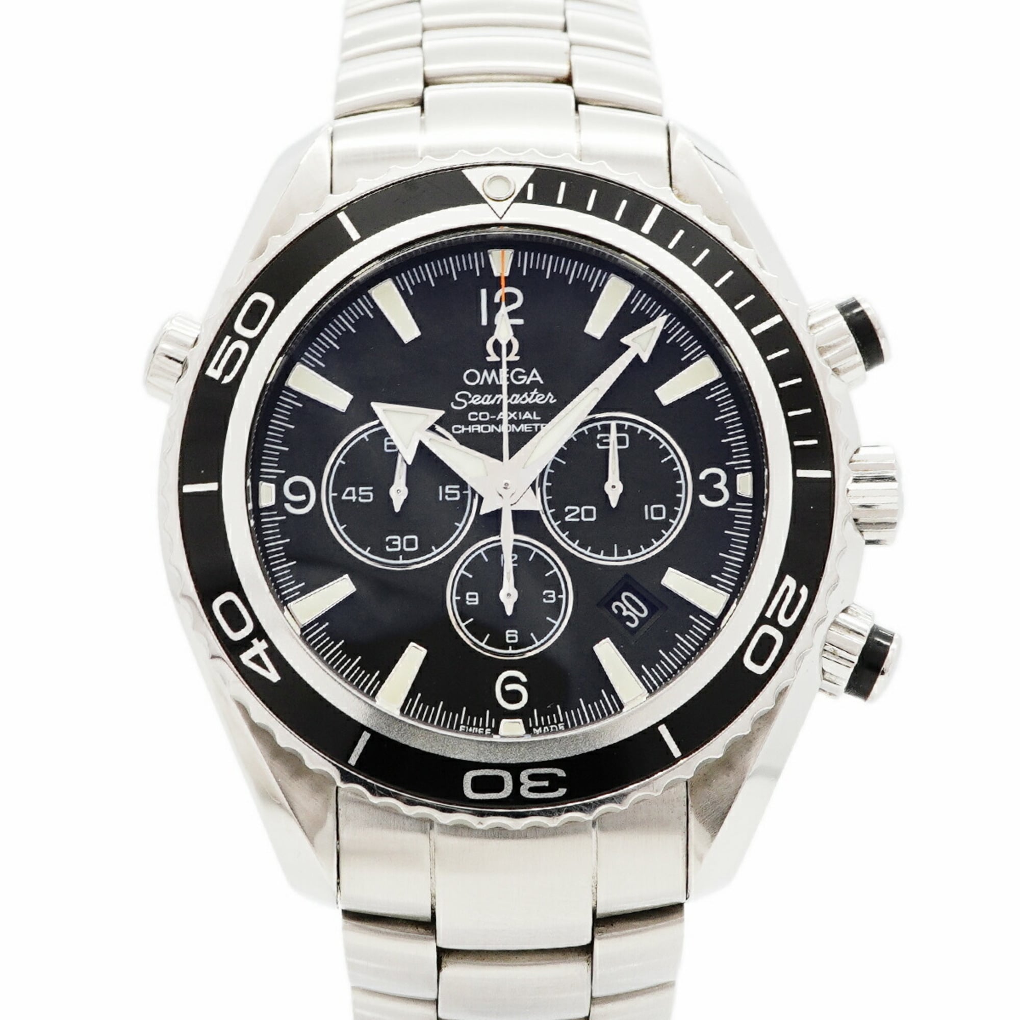 Omega Seamaster Planet Ocean 2210.50 Black Dial Men's Watch