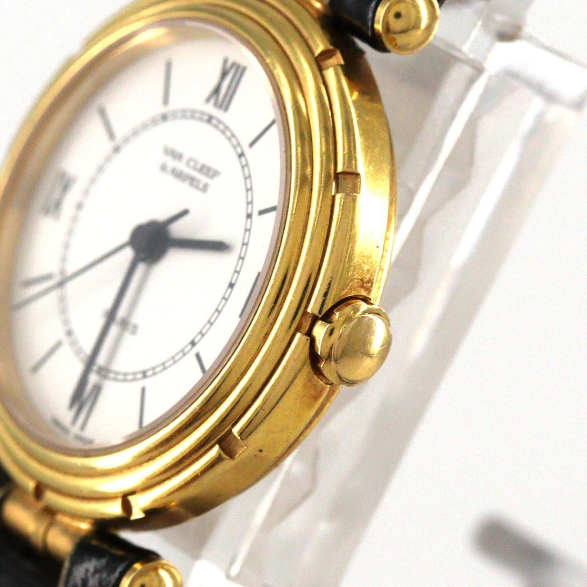 Van Cleef & Arpels La Collection 16603 White Dial 24mm Watch