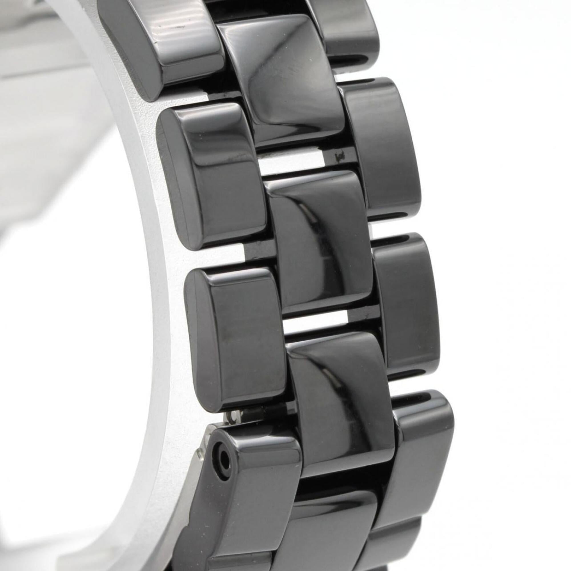 Chanel J12 H1625 Black Dial Ceramic 33mm Watch