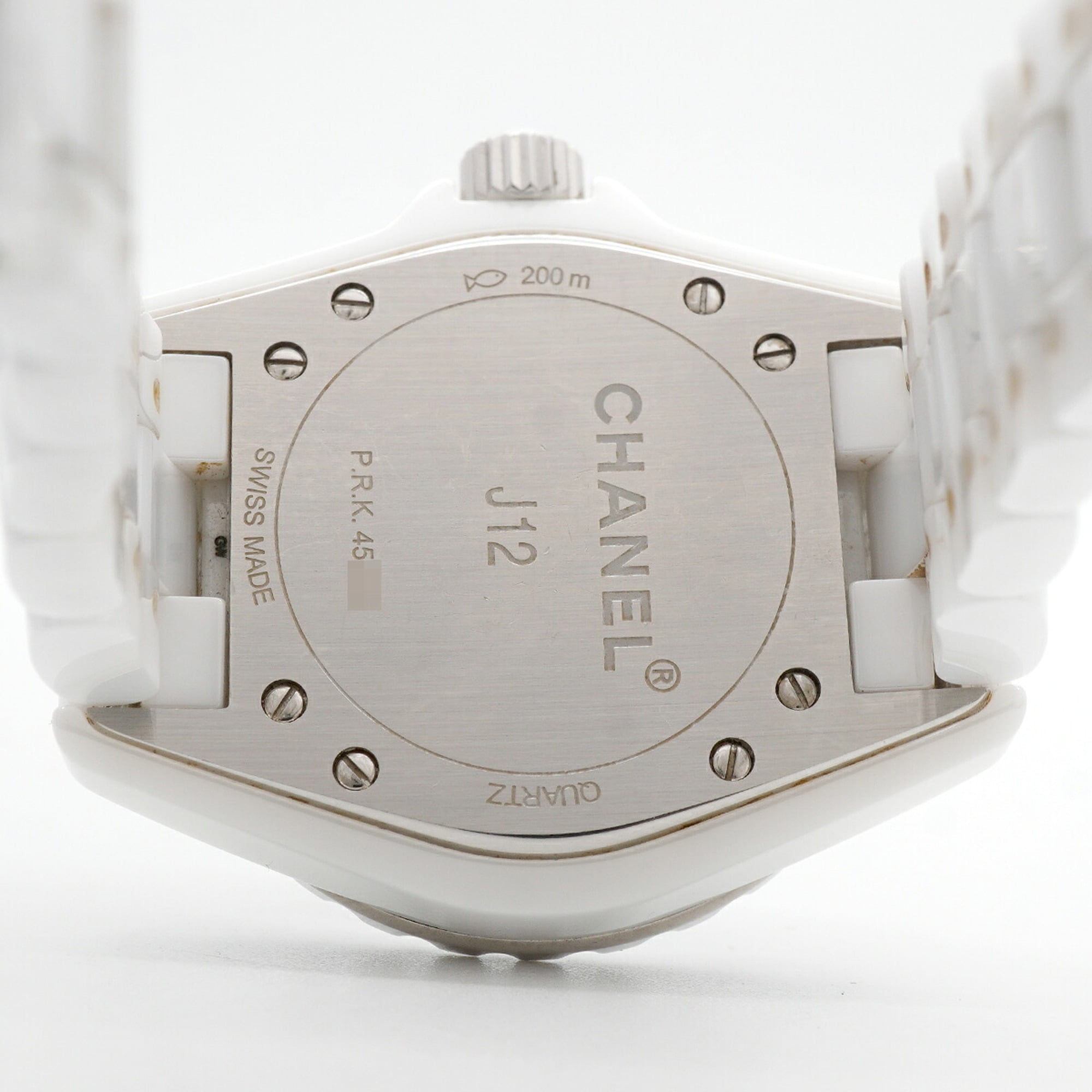 Chanel J12 H0968 White Dial 33mm Watch