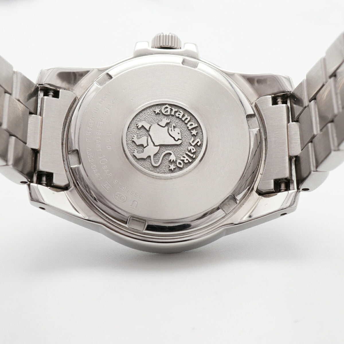 Grand Seiko Grand Date STGF053/4J52-0AA1 horloge met witte wijzerplaat, 28 mm