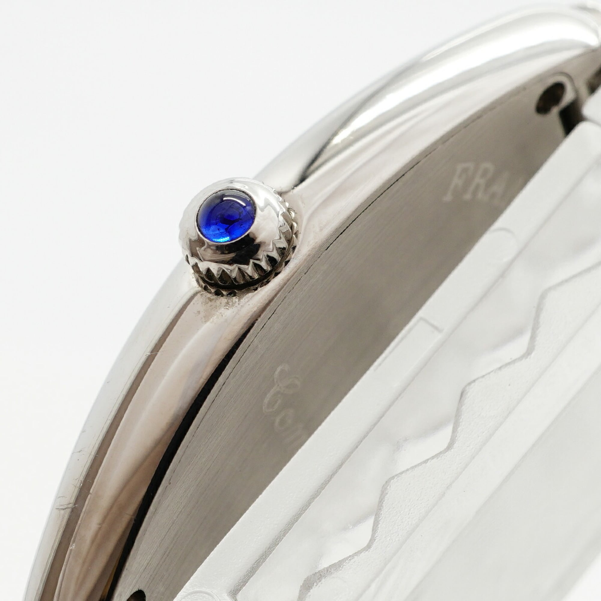 Montre pour femme Franck Muller Tonneau Curvex 1752 à cadran argenté