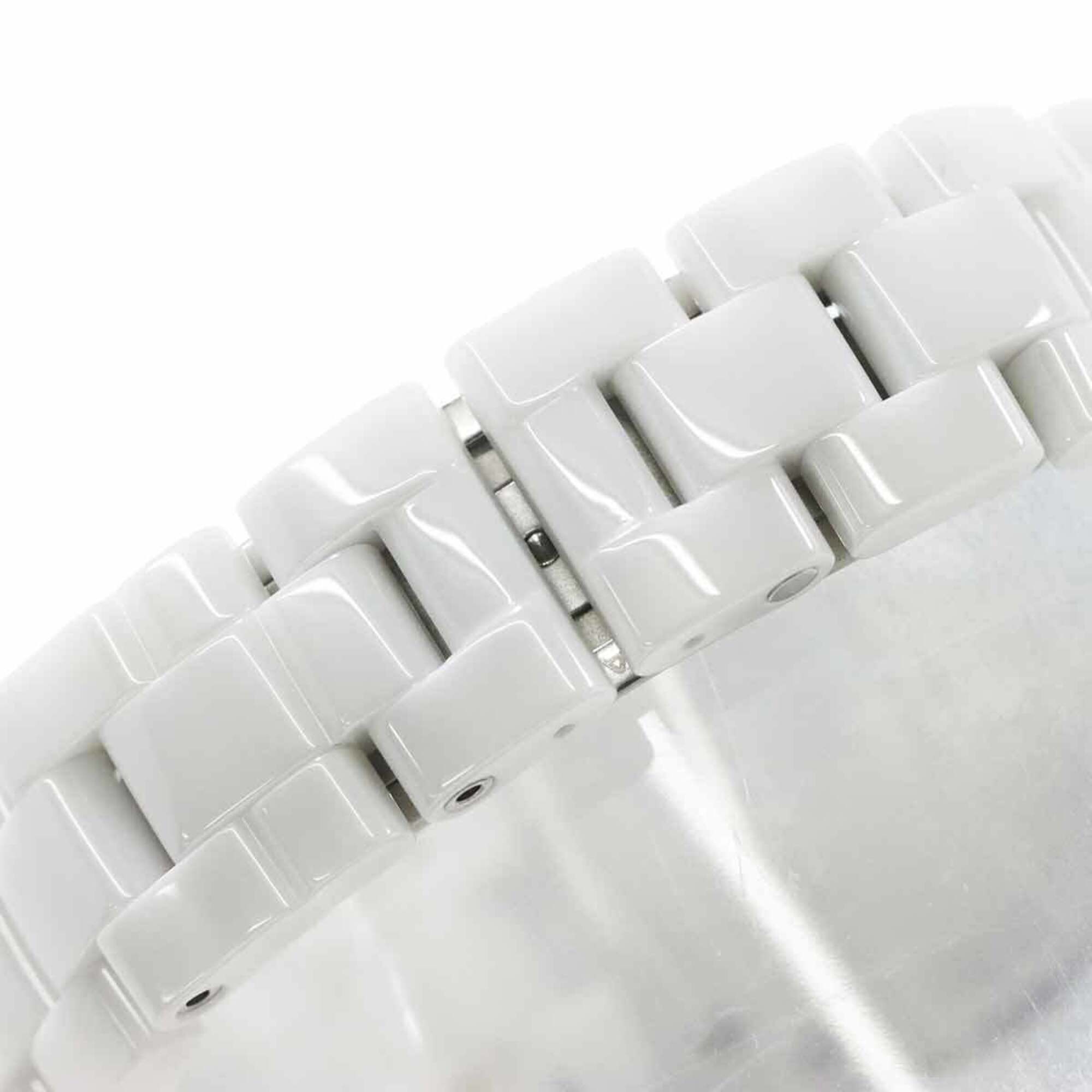 Chanel J12 33mm H2054 Ginza Boutique Limited Edition Wo 11P Pink Sapphire White Ceramic Quartz
