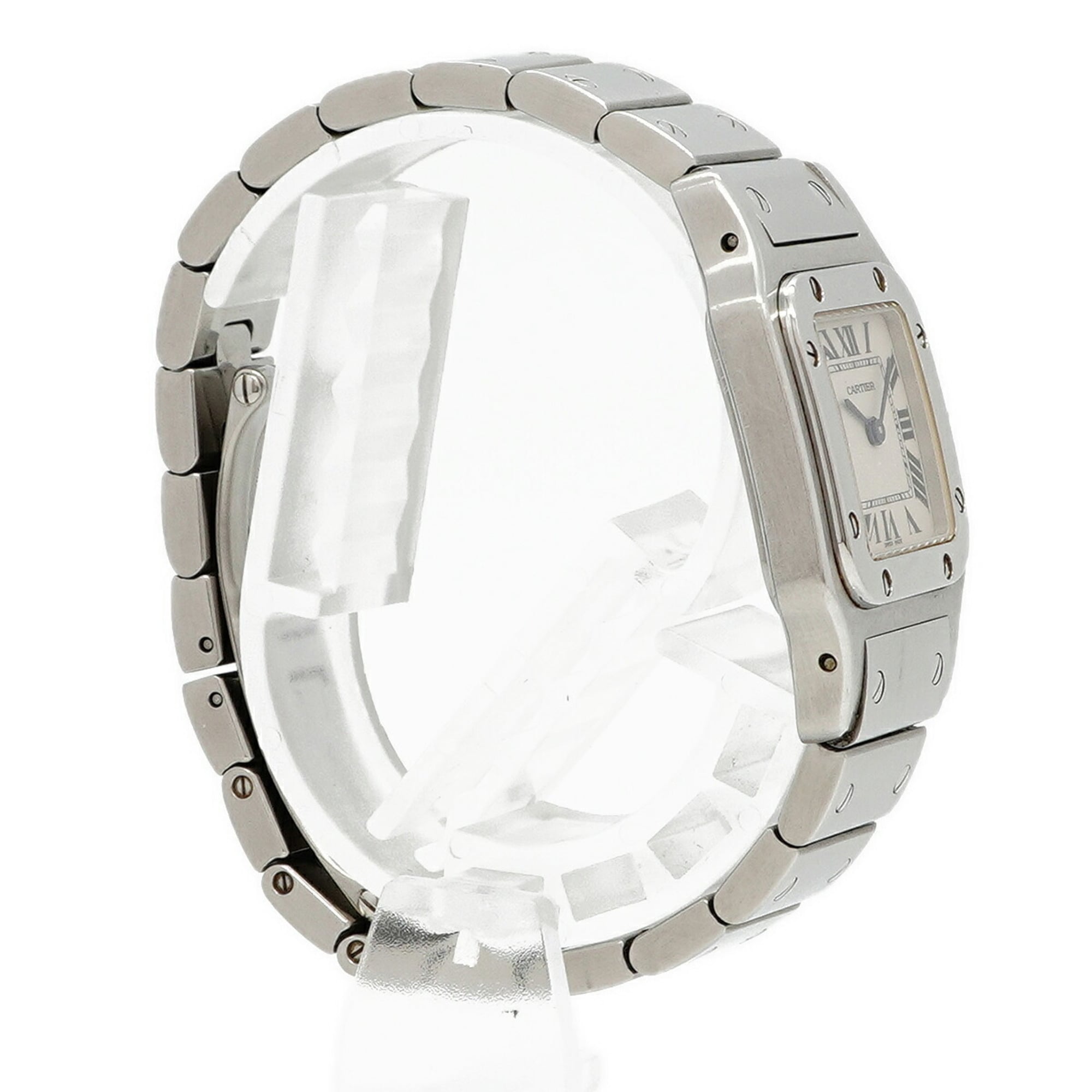 Cartier Santos W20056D6 Ivory Dial 23mm Watch